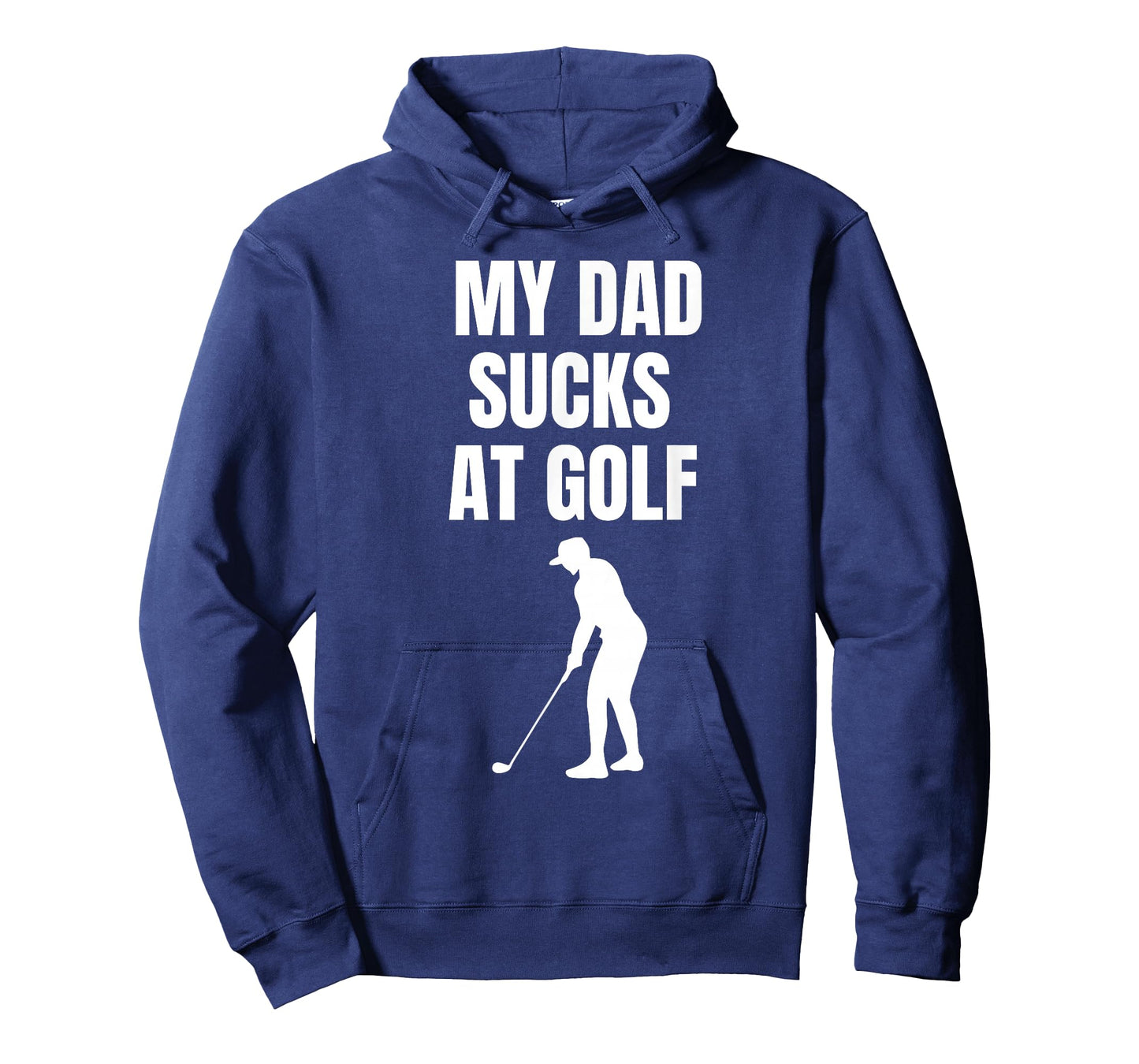 Funny My Dad Sucks at Golf Humor Boys Men Kids Fathers Day T-Shirt