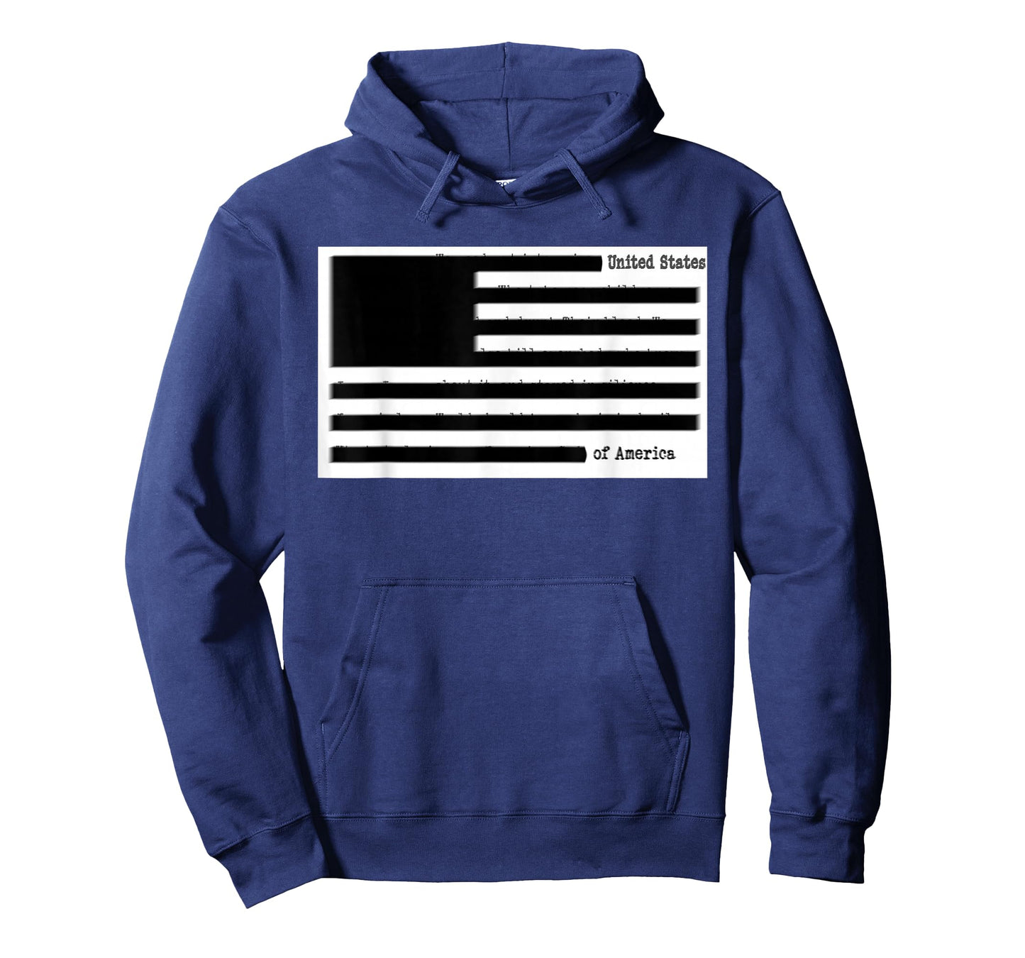 Censored Documents American Flag – United States of America T-Shirt