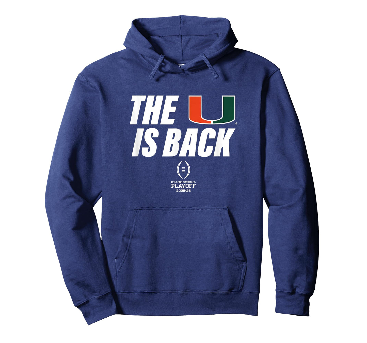 Miami Hurricanes 2025 College Football Playoff The U is Back T-Shirt