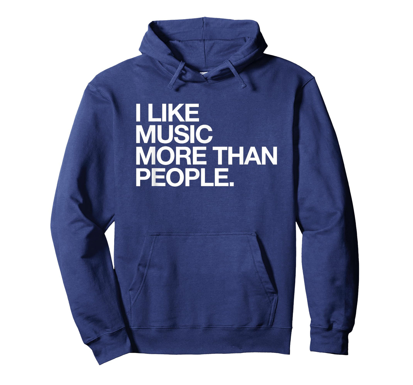 I Like Music More Than People Funny Introvert Musician T-Shirt
