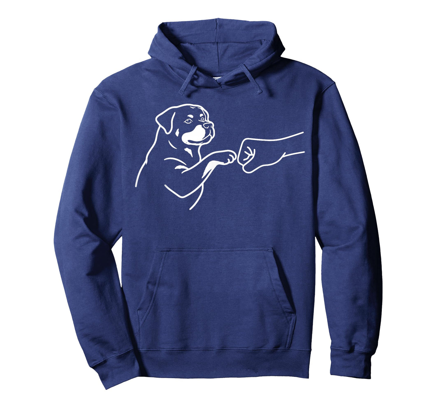 Rottweiler Punch Hand Friendship Fist Bump Dog Lover Rottie T-Shirt