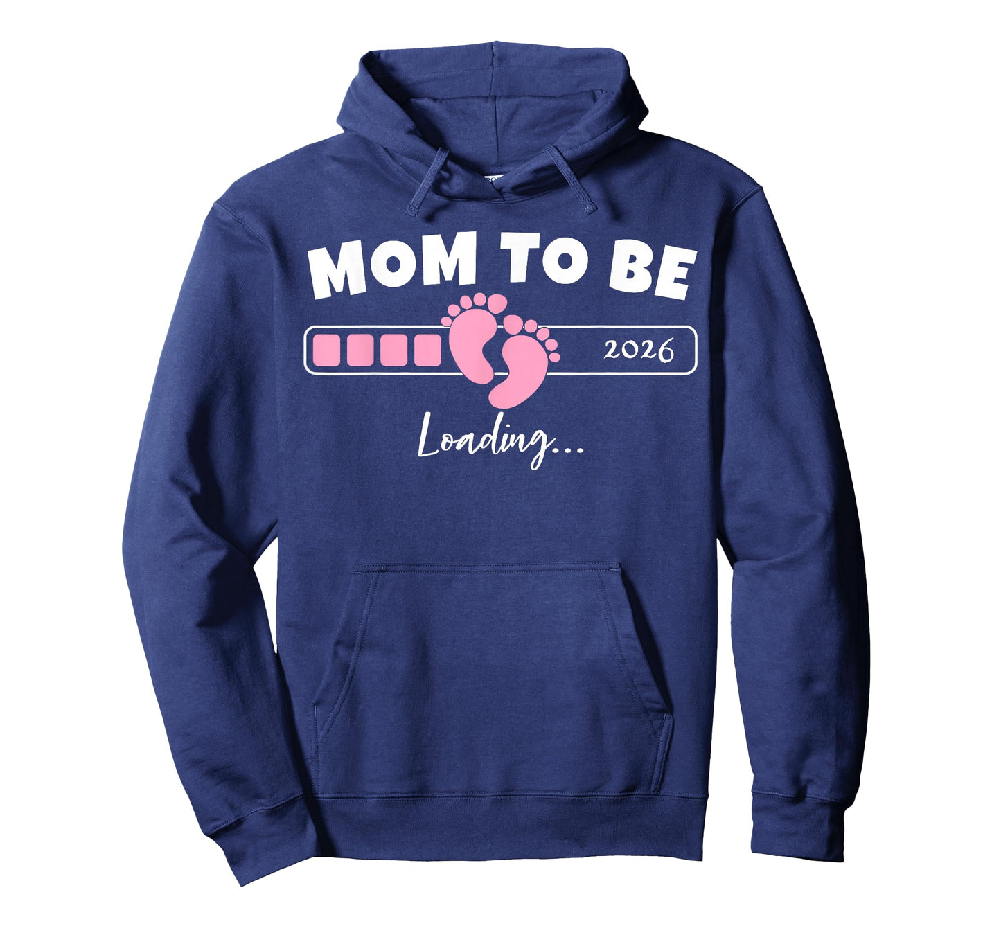 Mom to Be 2026 Loading Funny Pregnancy Reveal T-Shirt