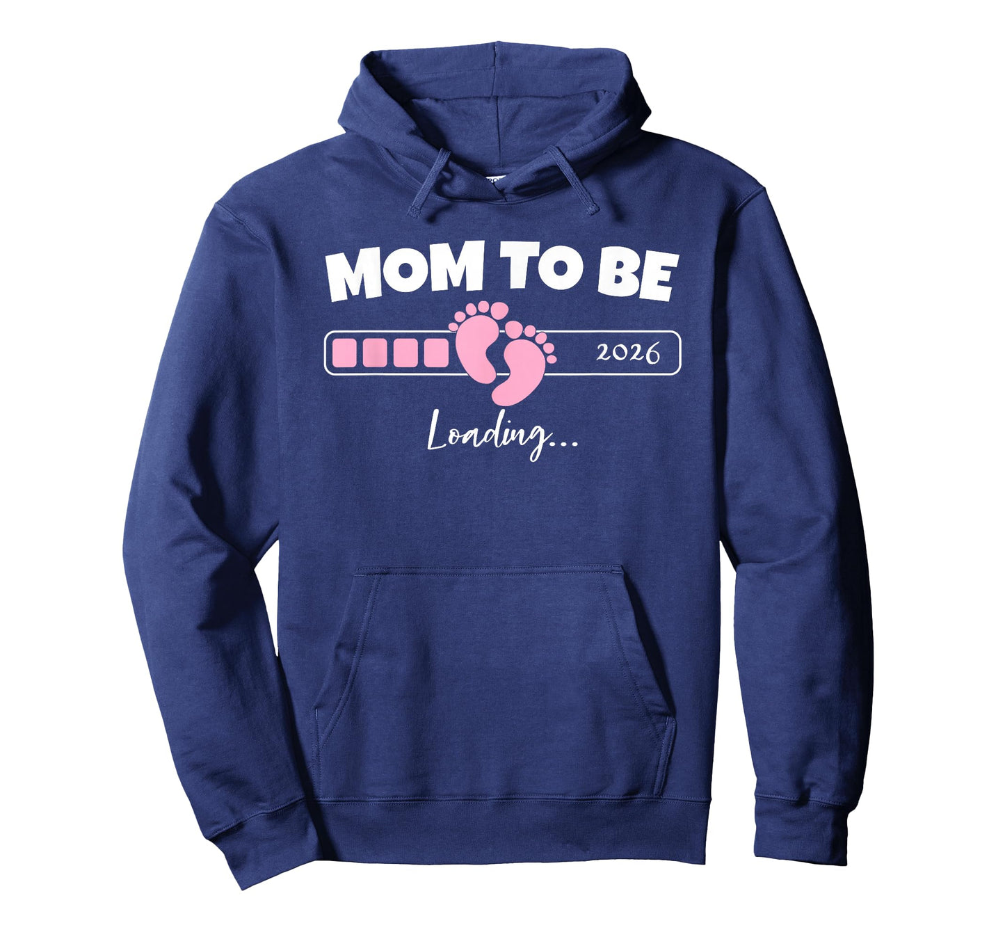 Mom to Be Loading 2026 Expecting Girl Baby for Mothers T-Shirt