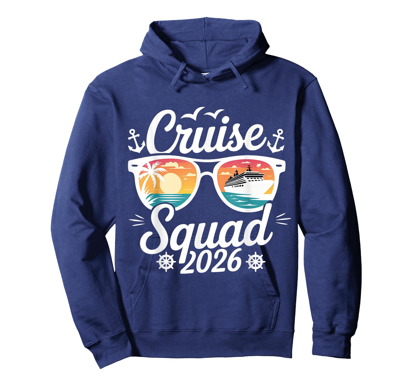 Funny Cruise Squad 2026 Summer Vacation Matching Family T-Shirt