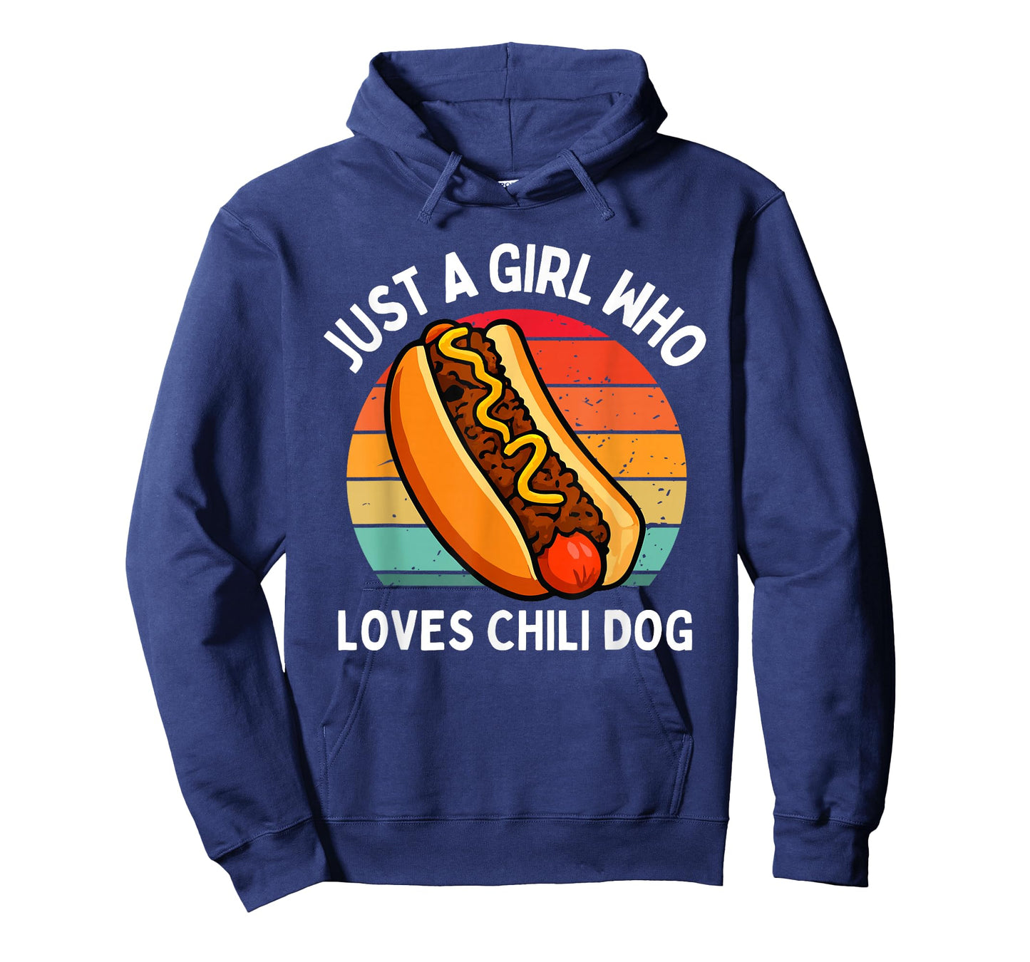 Just A Girl Who Loves Chili Dogs Funny Cheese Kids Toddler T-Shirt