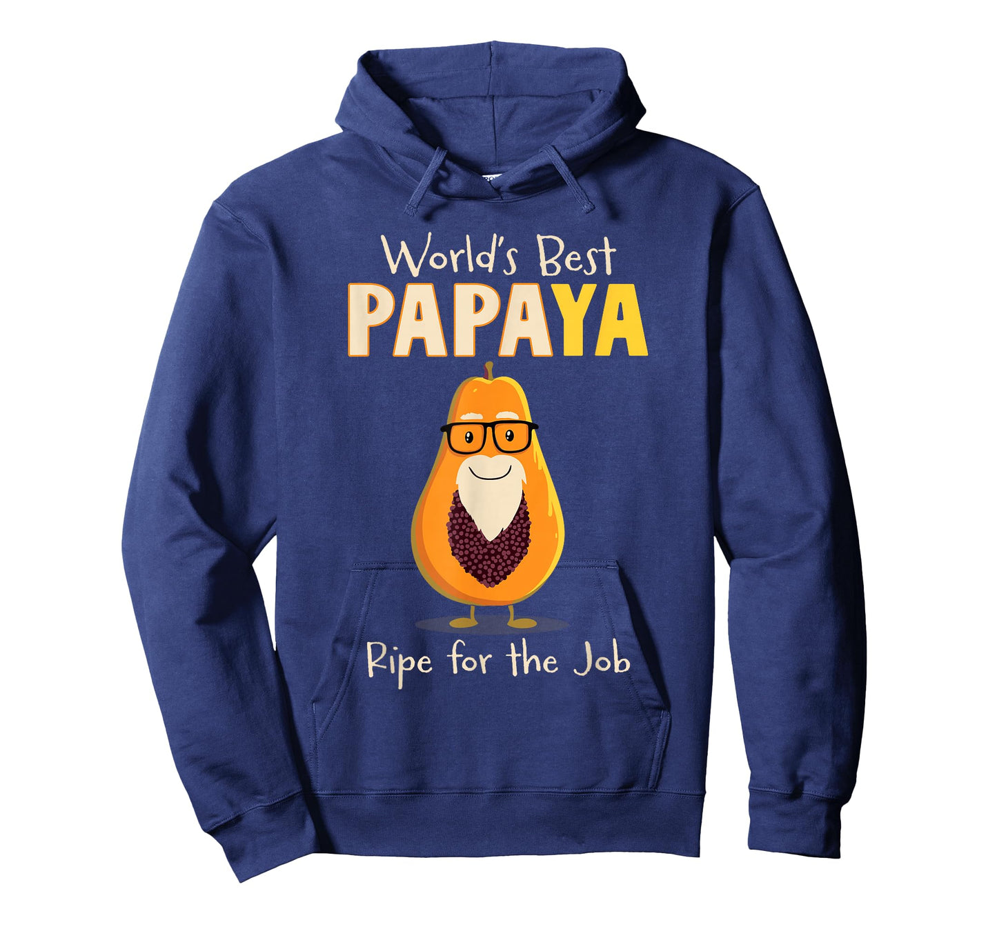 Funny Grandfather World's Best Papa Papaya Pun T-Shirt