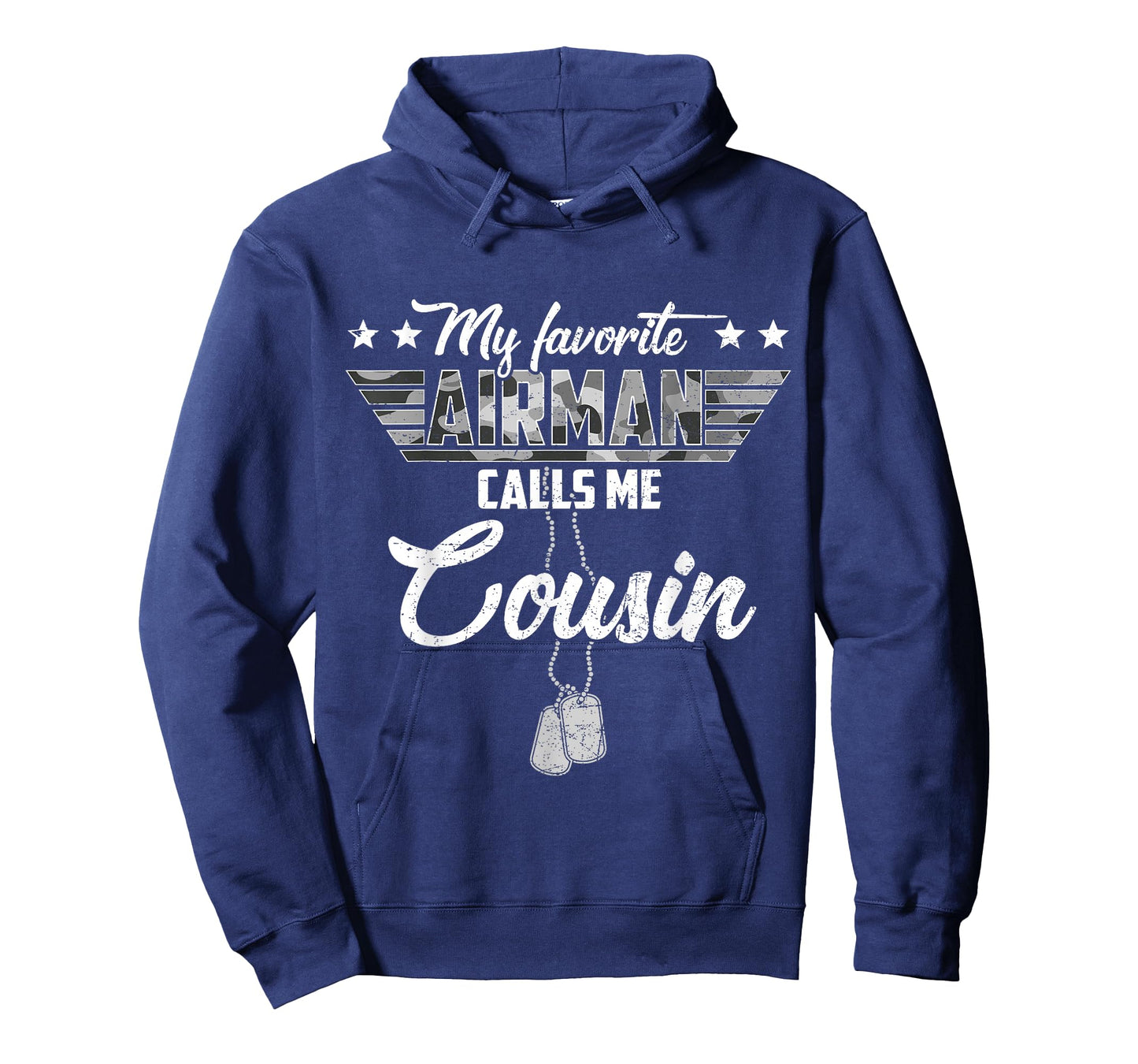 My Favorite Airman Calls Me Cousin Camouflage US Air Force T-Shirt
