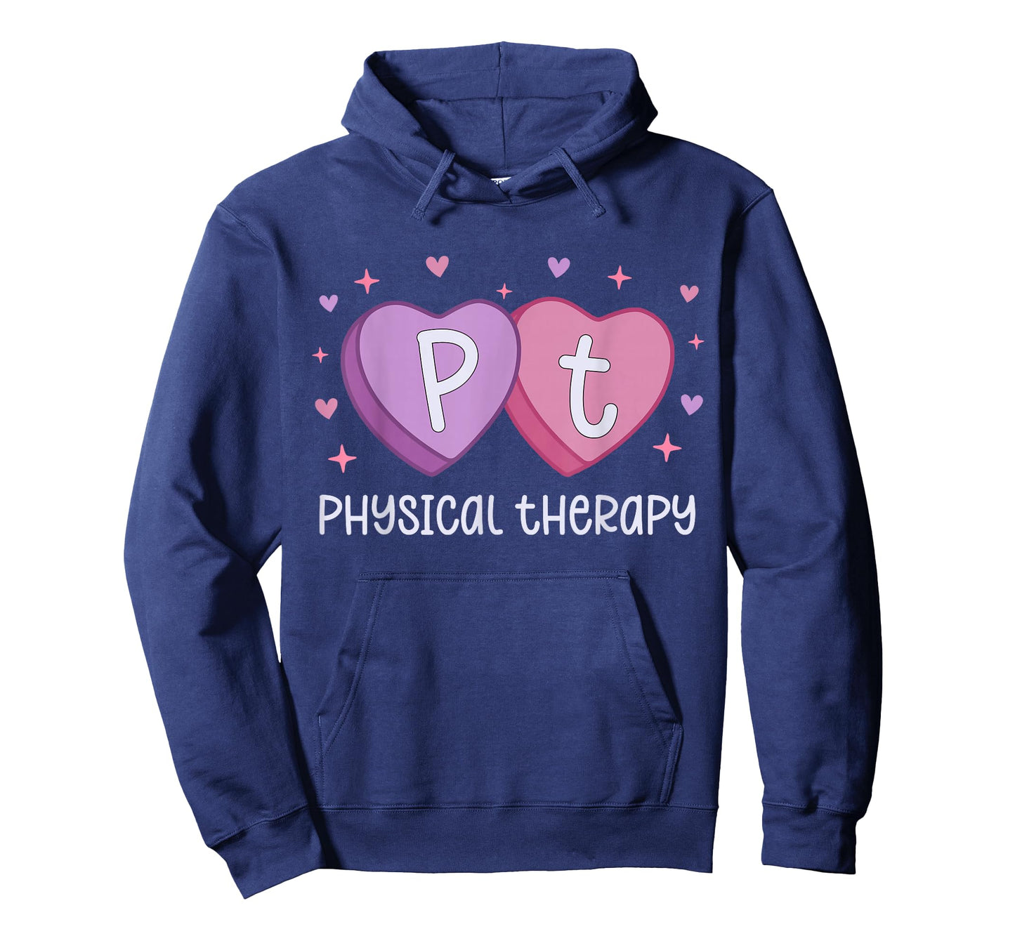 Physical Therapy Nurse Valentine's Candy Nursing Stethoscope T-Shirt