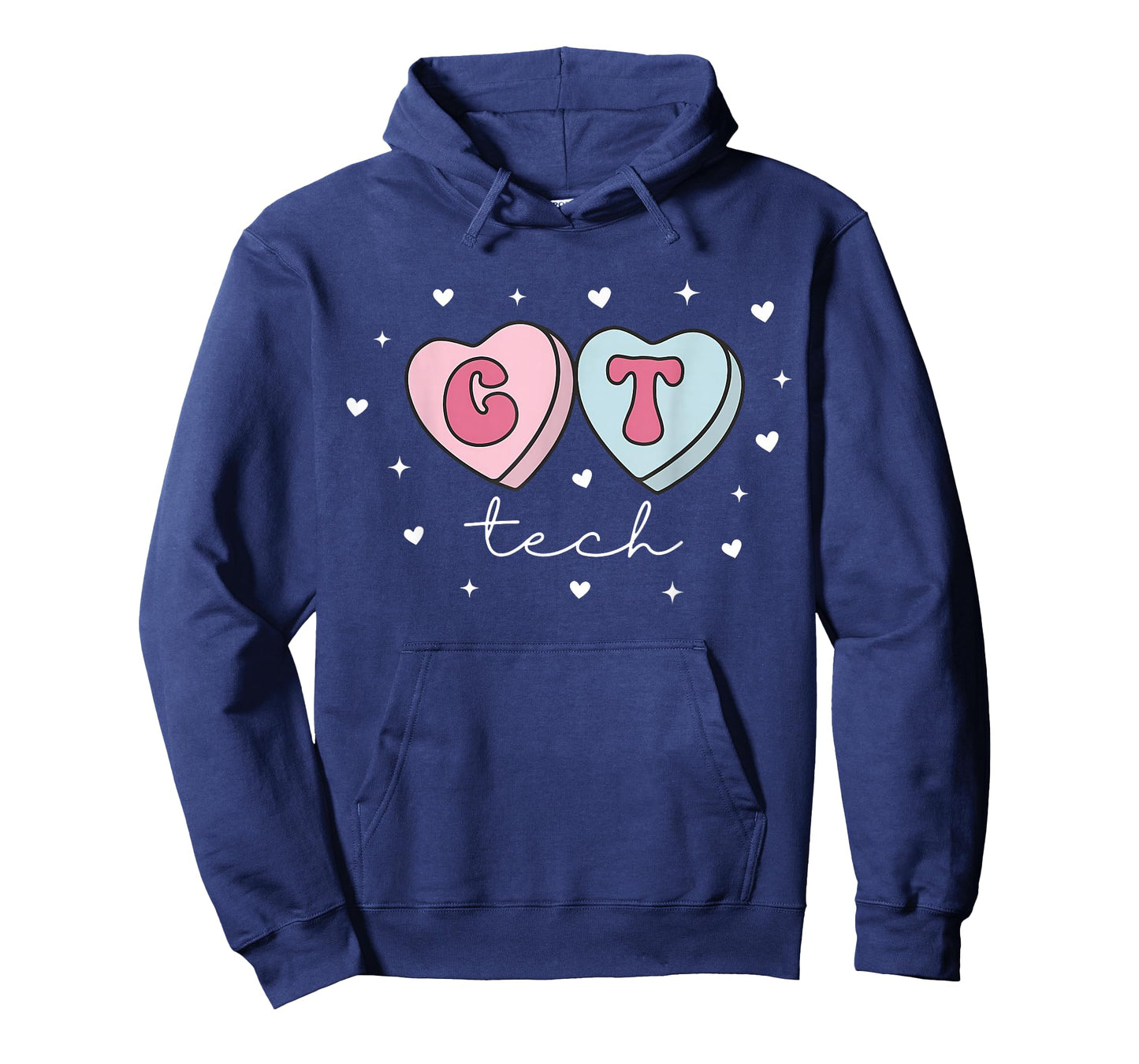 CT Tech CT Technologist Heart Candy Valentines CAT Scan T-Shirt