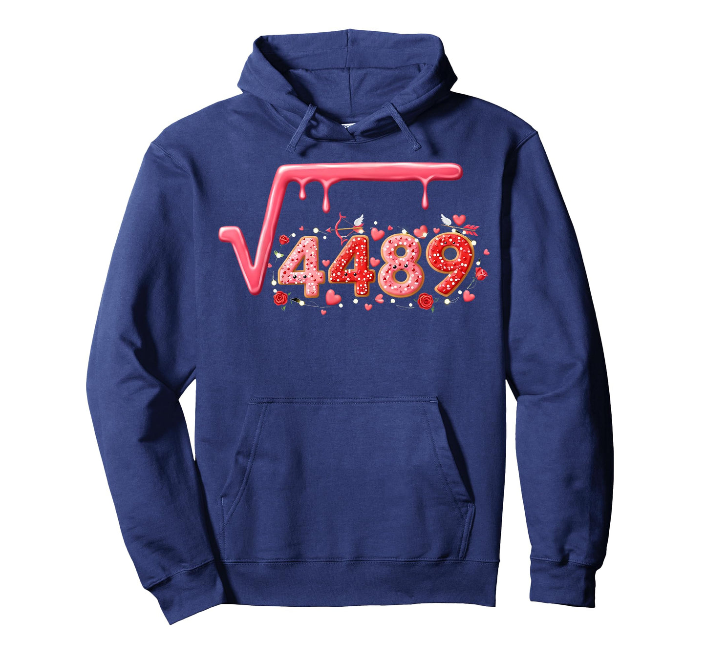67 Meme Square Root 4489 Slang Valentine Math Teacher T-Shirt