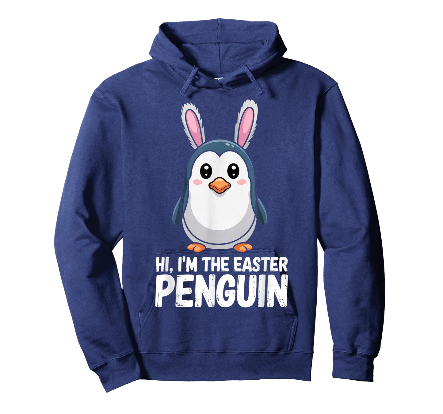 Im The Easter Penguin Cute Bunny Ears Women Boys Girls Kids T-Shirt