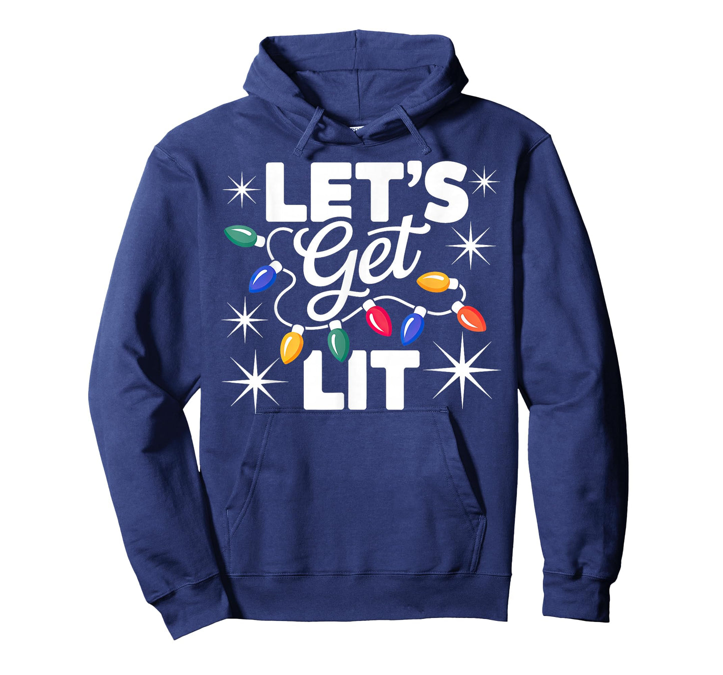 Let's Get Lit Christmas Lights T-Shirt