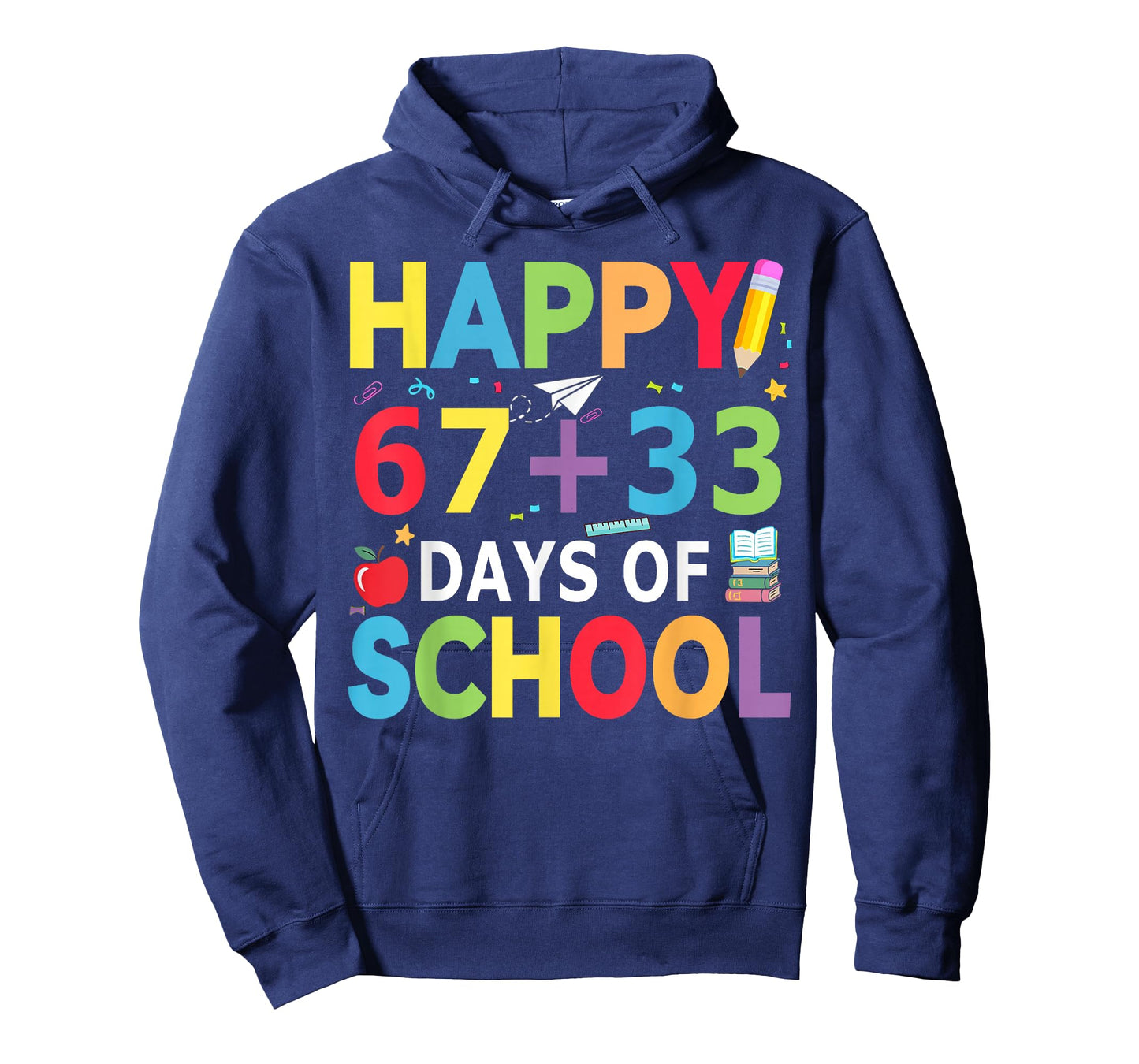 Happy 67+33 Days of School Math 100 Days of School 67 Meme T-Shirt