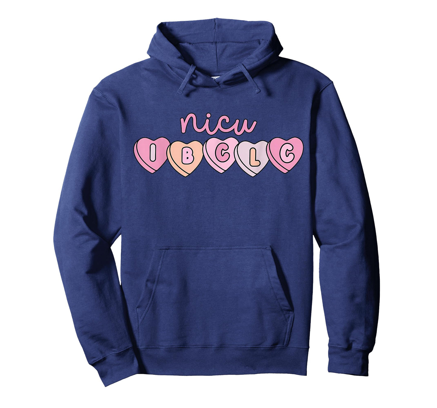 NICU IBCLC Hearts Candy NICU Lactation Consultant Valentines T-Shirt