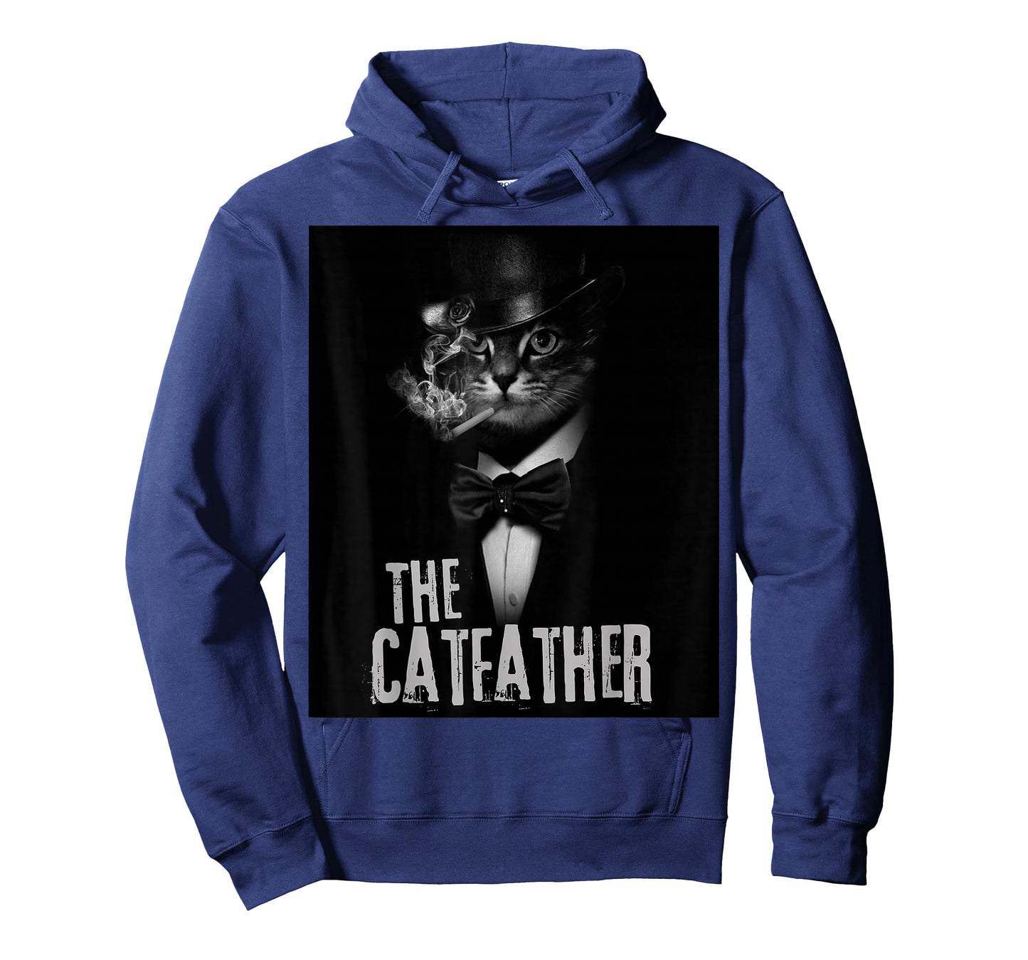 Funny The CatFather Mens Cat Dad T-Shirt