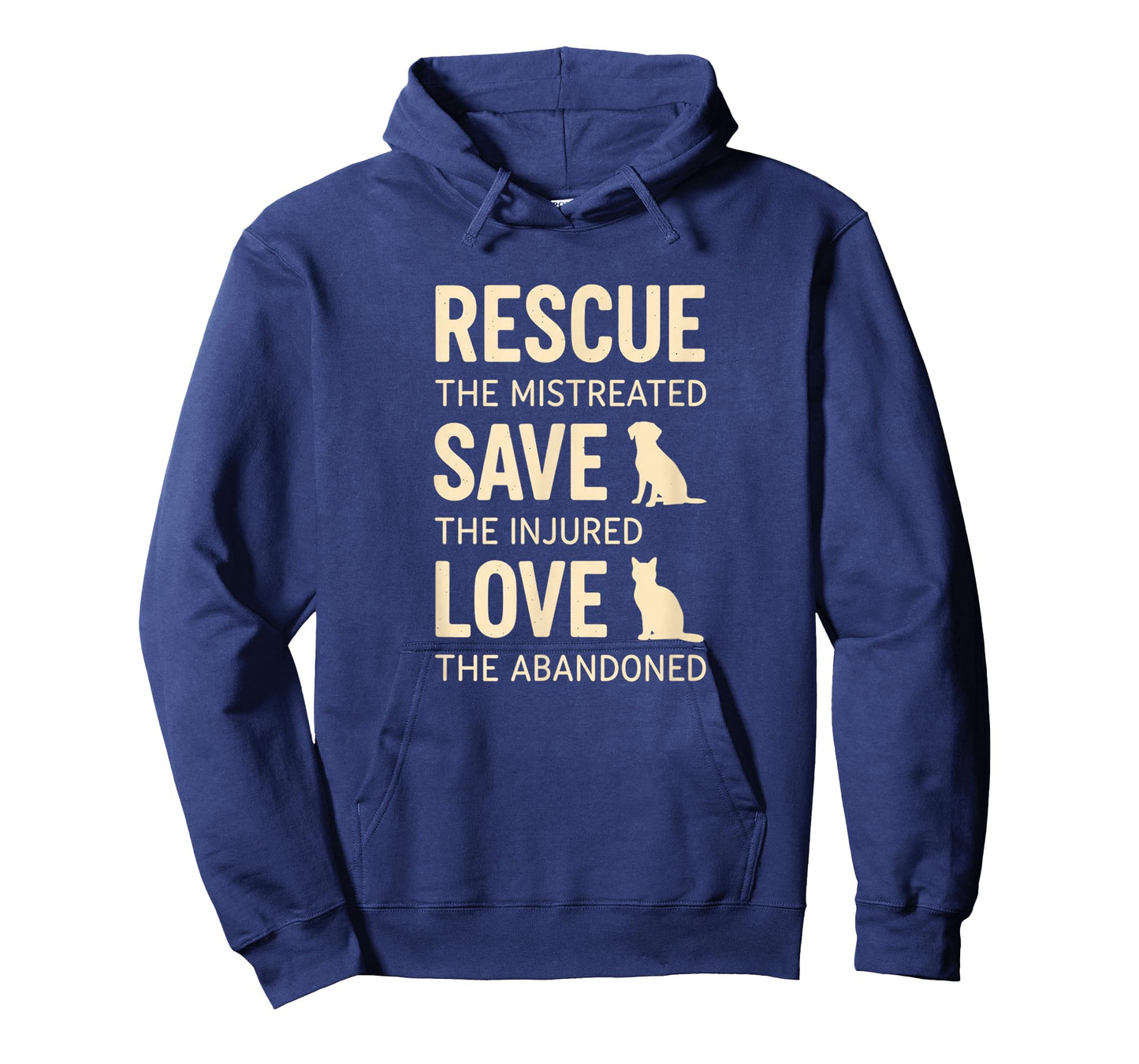 Cat Rescue - Rescue The Mistreated Save The Injured Love T-Shirt