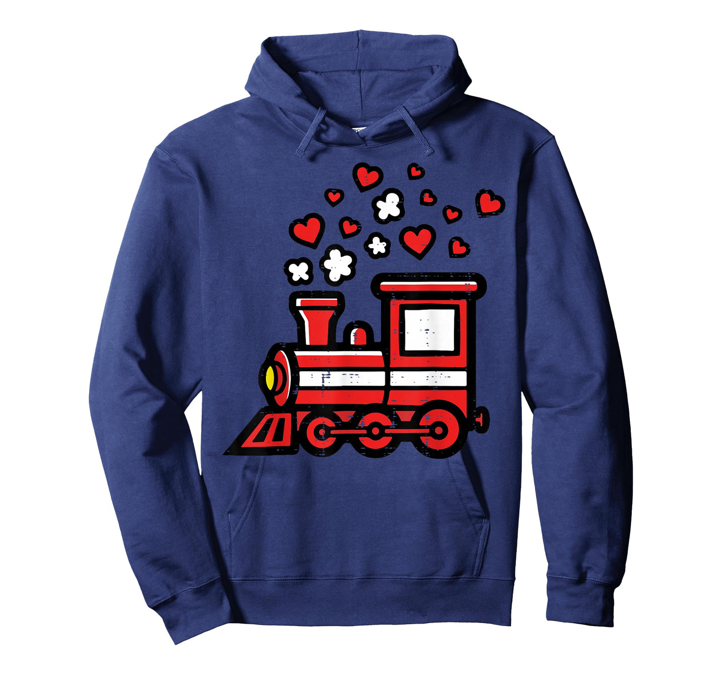 Valentines Day Train Cute Locomotive Boys Kids Toddler T-Shirt