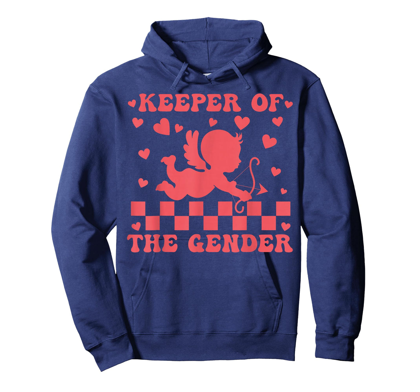 Keeper of The Gender Valentines Cupid Pregnancy Revealing T-Shirt