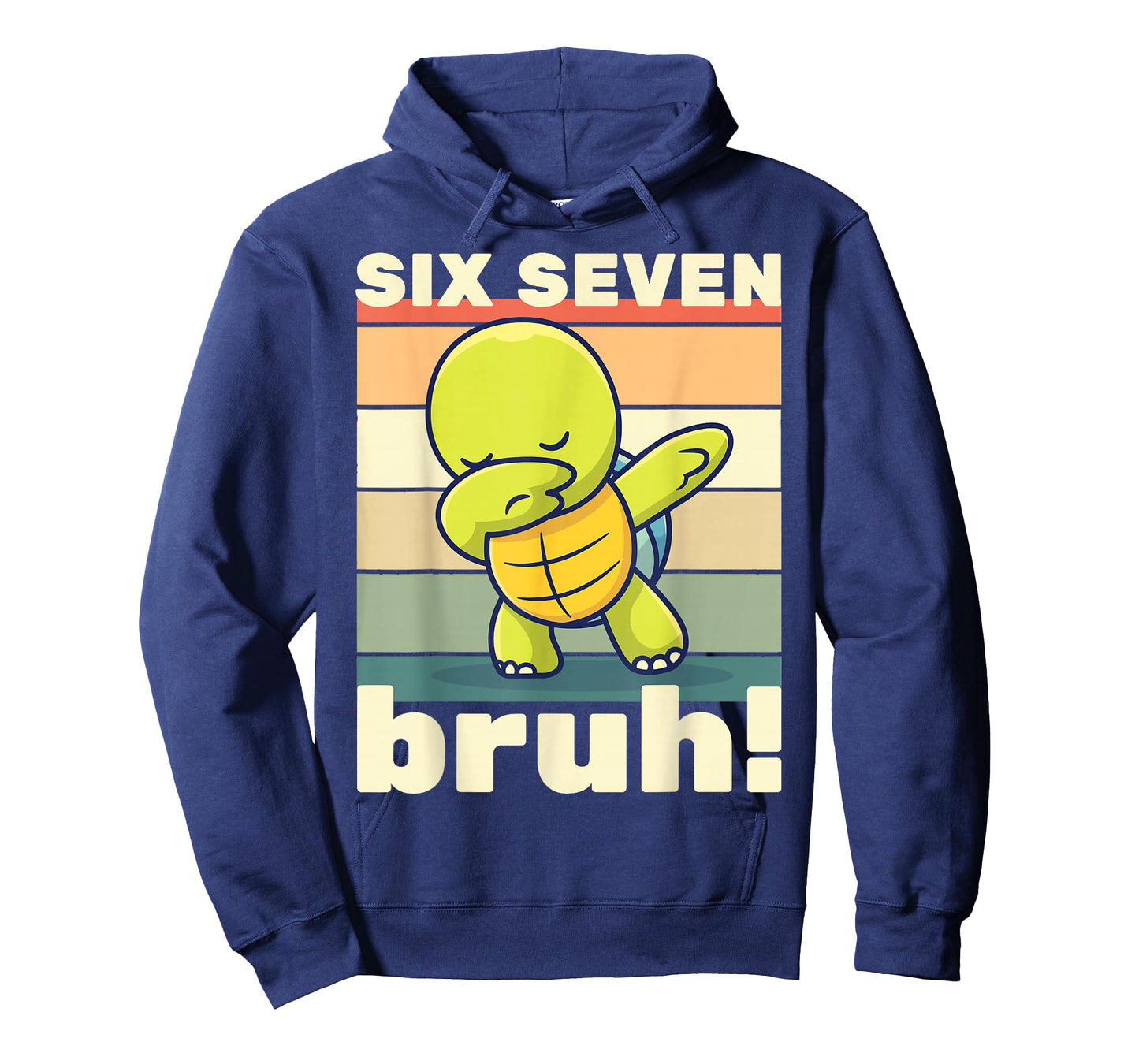 67 Meme Funny Six Seven Bruh Kids Boys Girls Dabbing Turtle T-Shirt