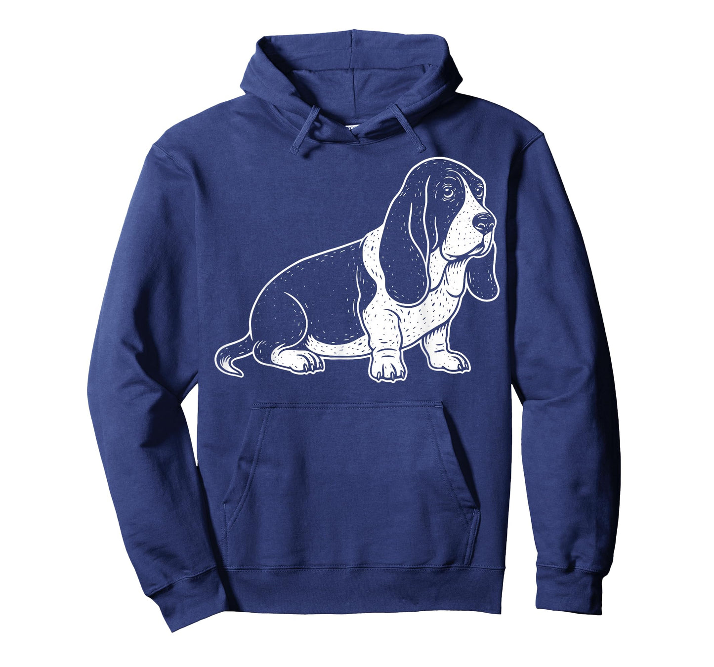 Basset Hound Illustration T-Shirt