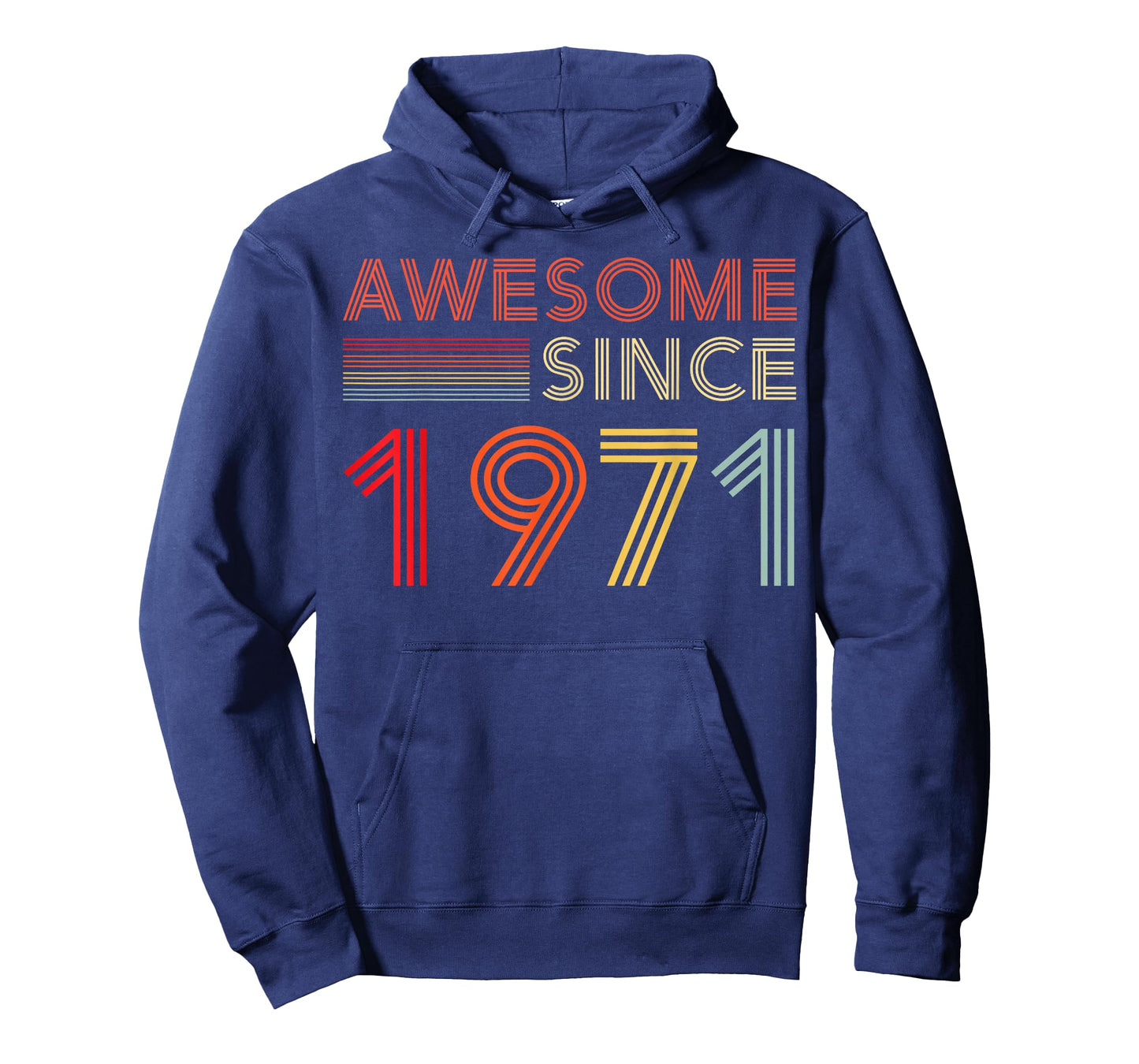 Awesome 55 Birthday Decorations Men 55yr 1971 55th Birthday T-Shirt