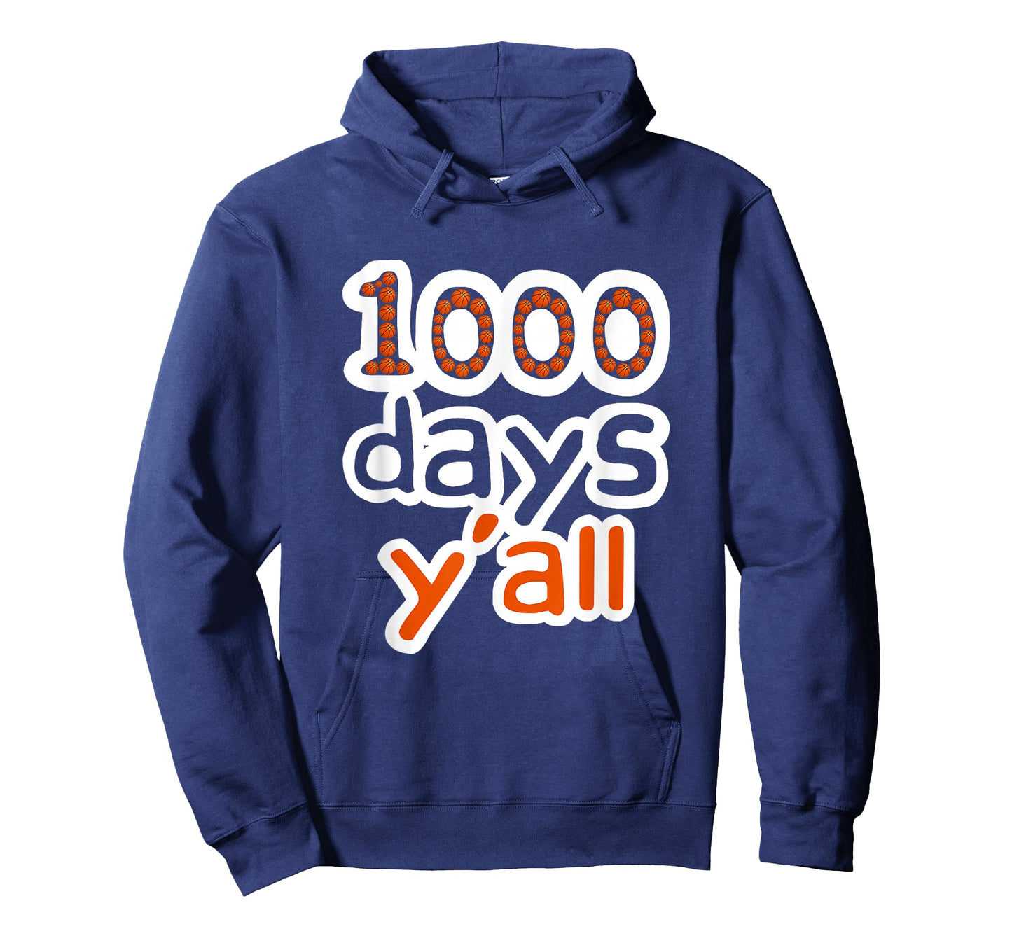 Funny 1000 Days Y'all 1000th Day of School Basketball Sport T-Shirt