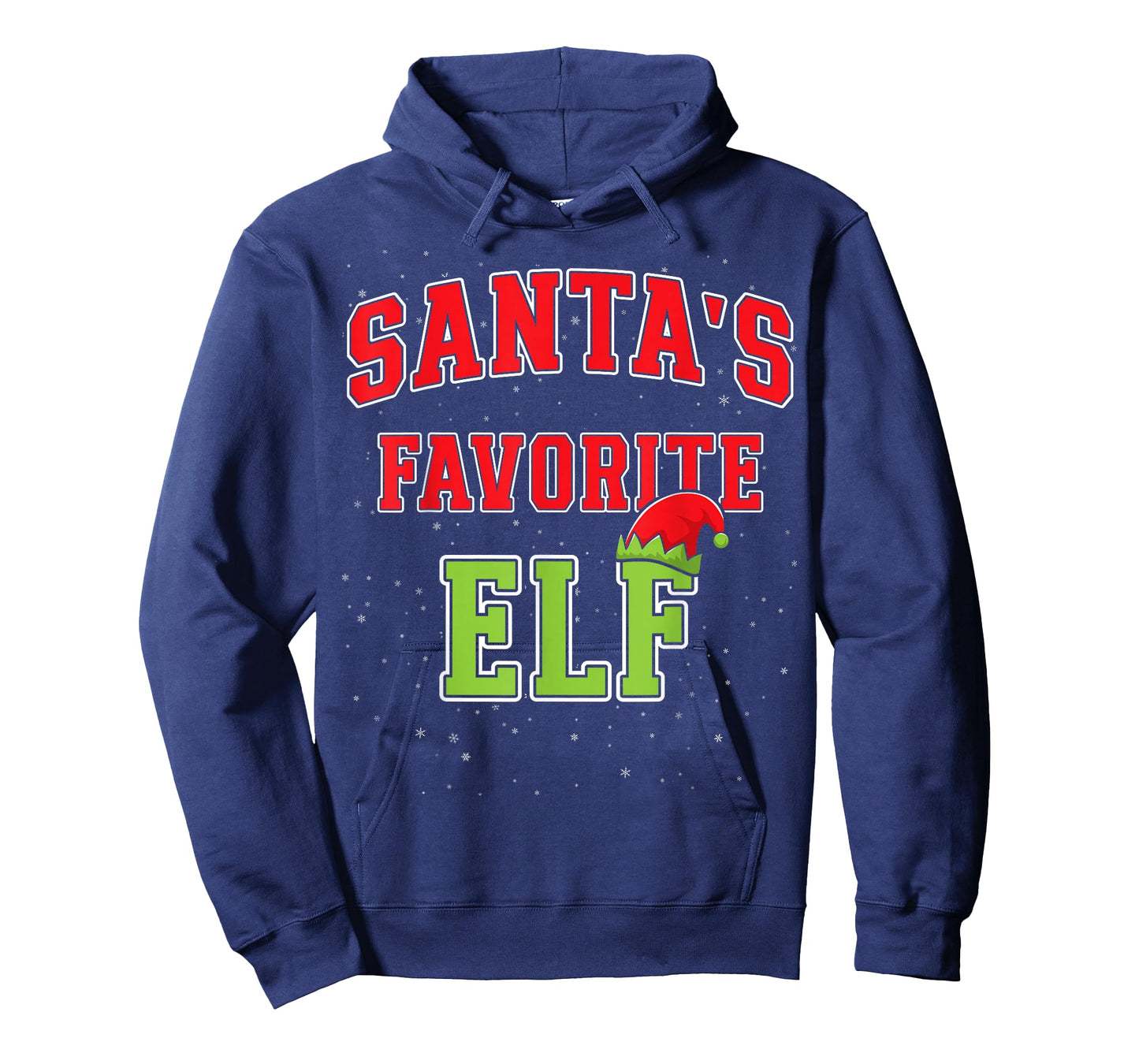 Santa's Favorite Elf Christmas Family Matching Group Xmas T-Shirt