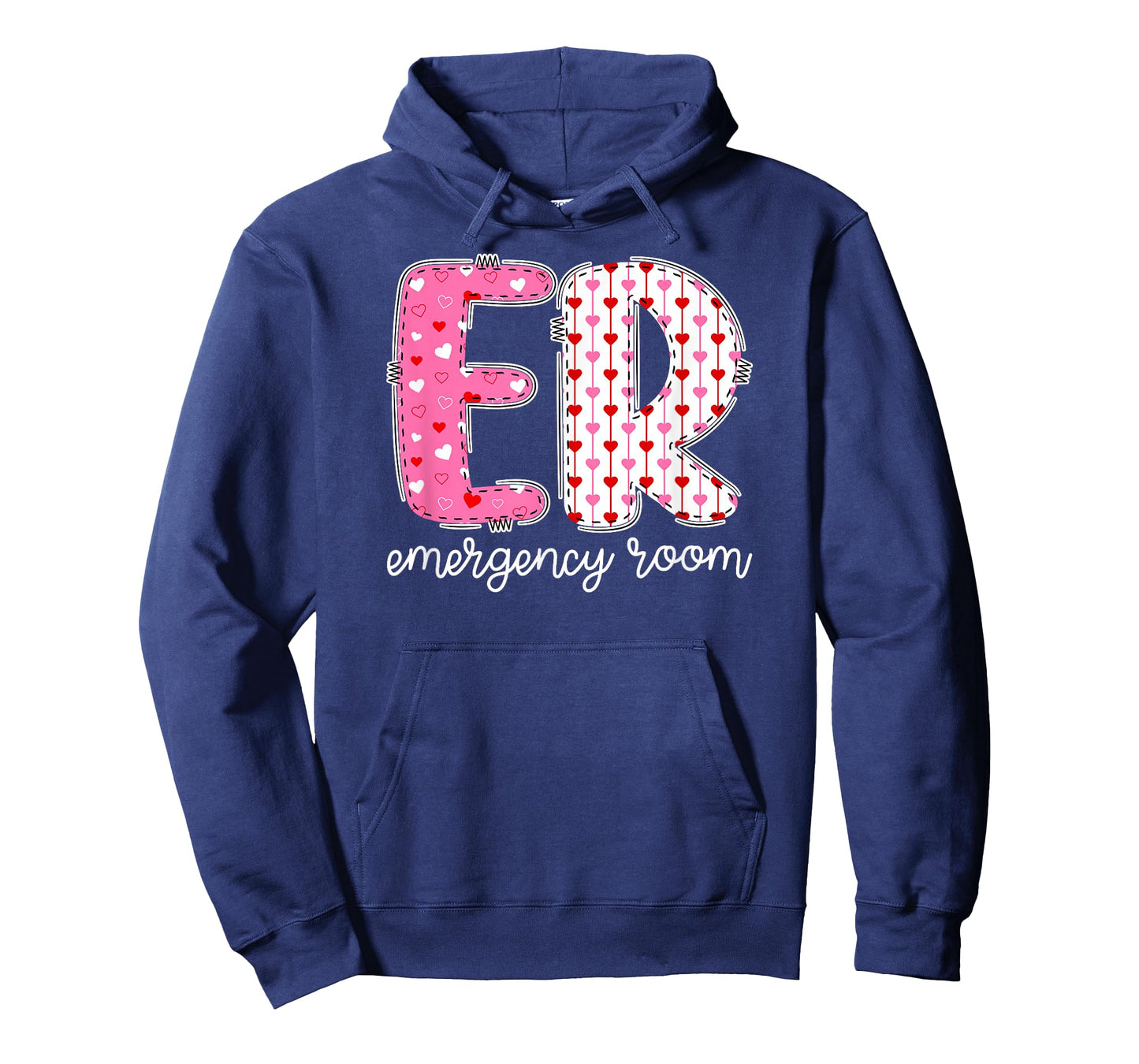 ER Nurse Valentine Emergency Room Nurse Valentines Day T-Shirt
