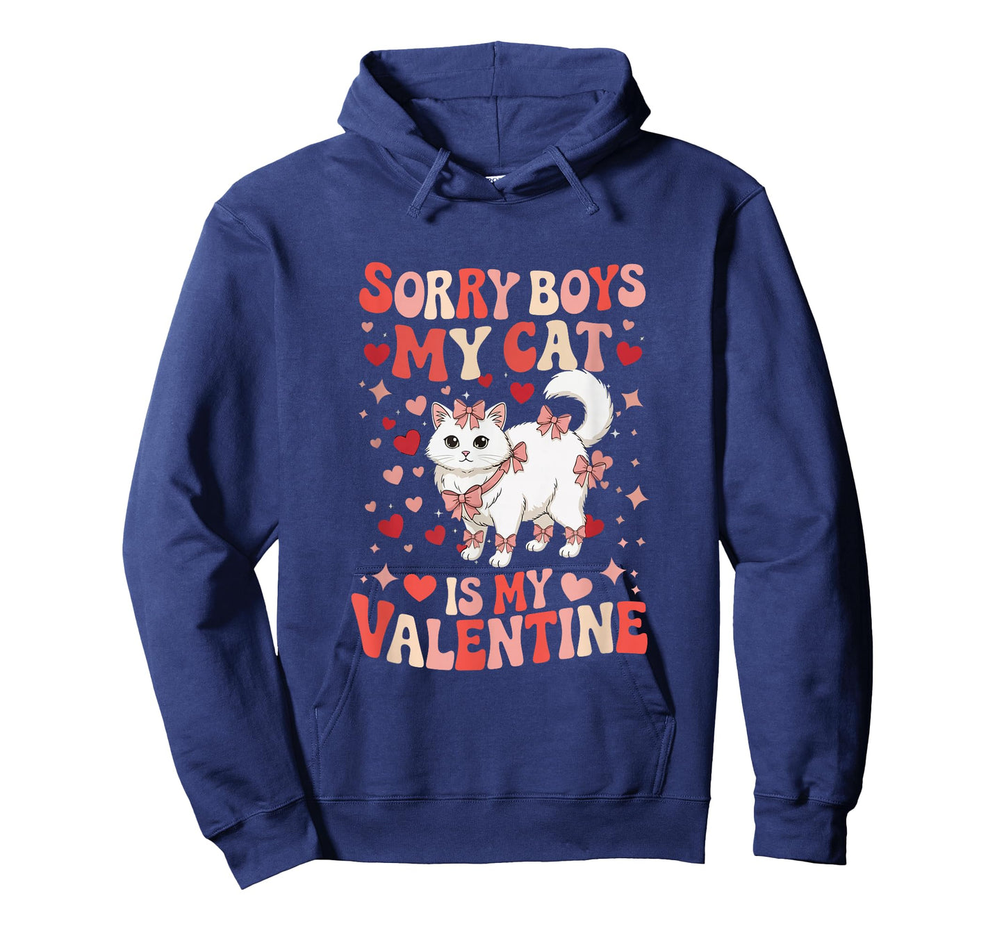 Sorry Cat is My Valentine Joke Boys Funny Owner Family T-Shirt