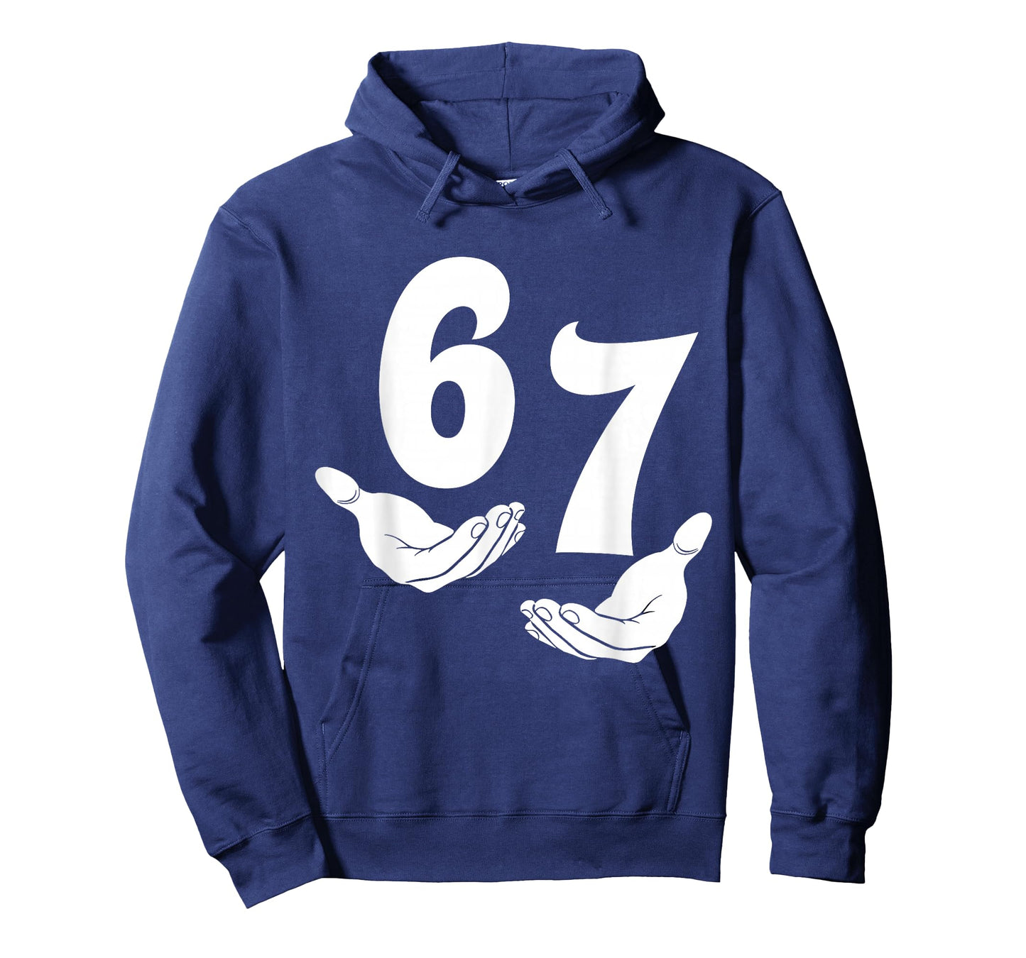 67 Six Seven 6 7 Kids 67 Teens Boys 6-7 Meme Hands 67 Funny T-Shirt