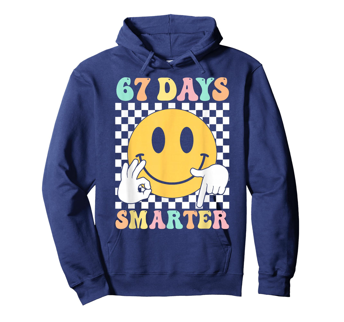 67 Days Smarter Teacher Kids Six Seven 6 7 Meme 100th Day T-Shirt