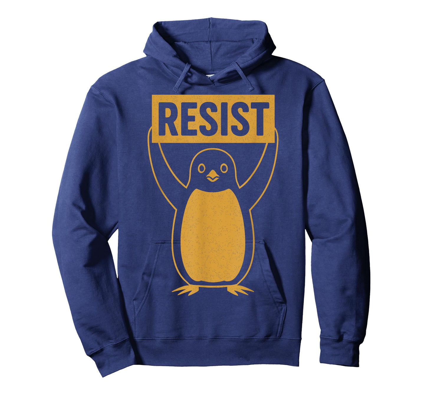 Resist Sign Rebel Penguin Activist Protest High Tariffs T-Shirt