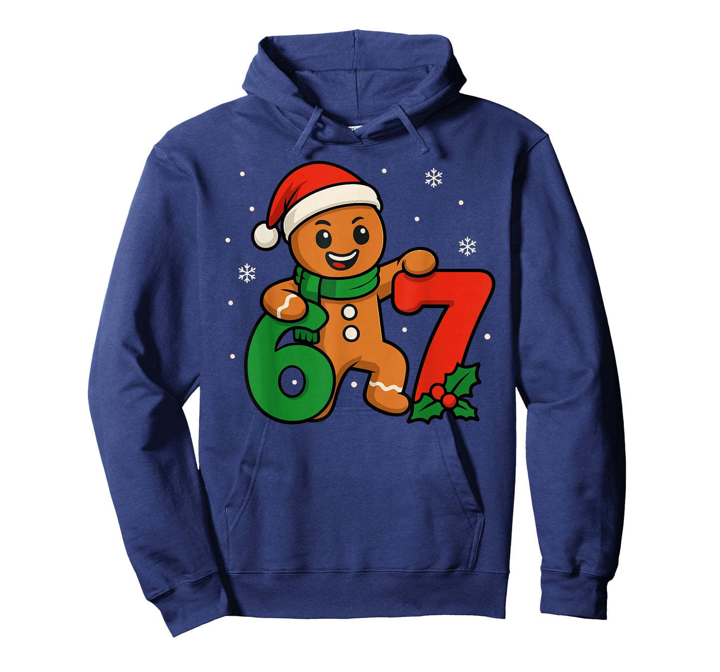 67 Christmas 6 7 Gingerbread 6-7 Meme Six Seven Boys Kids T-Shirt