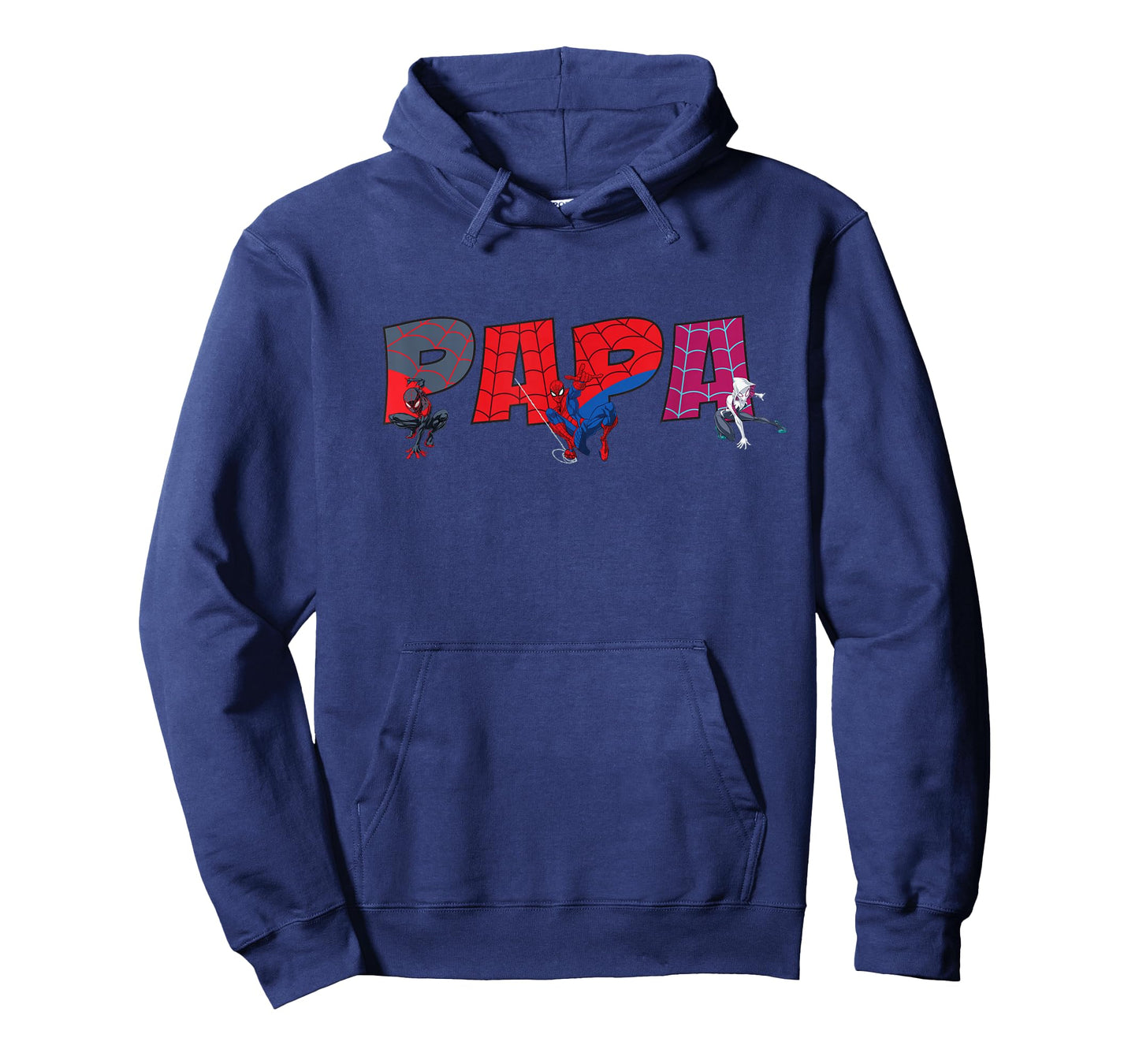 Marvel Spider-Man Trio Papa Father's Day Family Trip B-Day T-Shirt