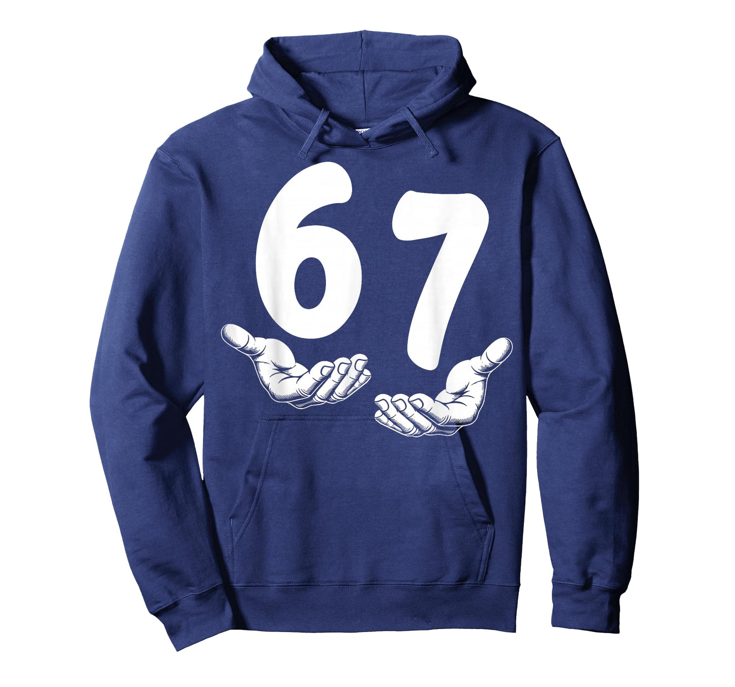 Six Seven 6 7 Meme Hands Funny Kids Teen Boys T-Shirt