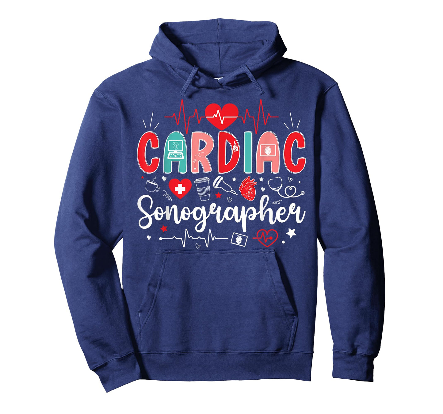 Cardiac Sonographer Cardiac Sonography Echocardiographer T-Shirt