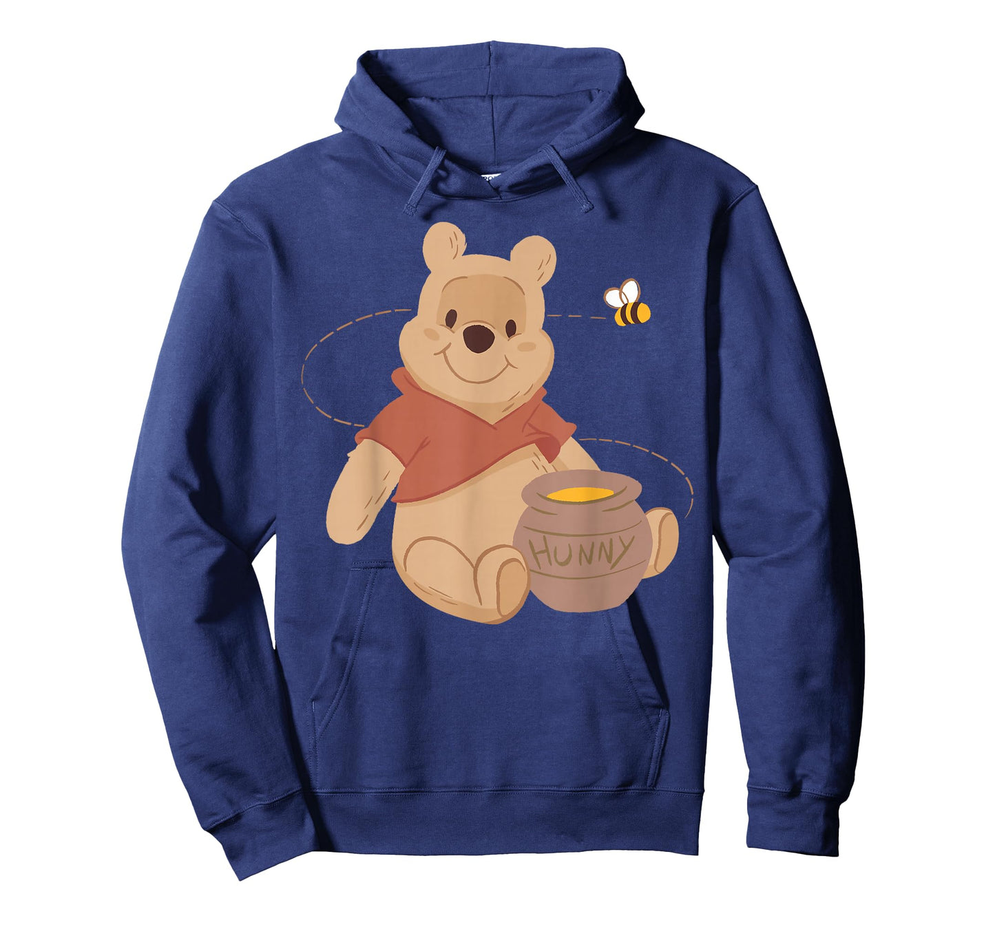 Disney Winnie The Pooh Cute Winnie Pooh Pot of Hunny and Bee T-Shirt