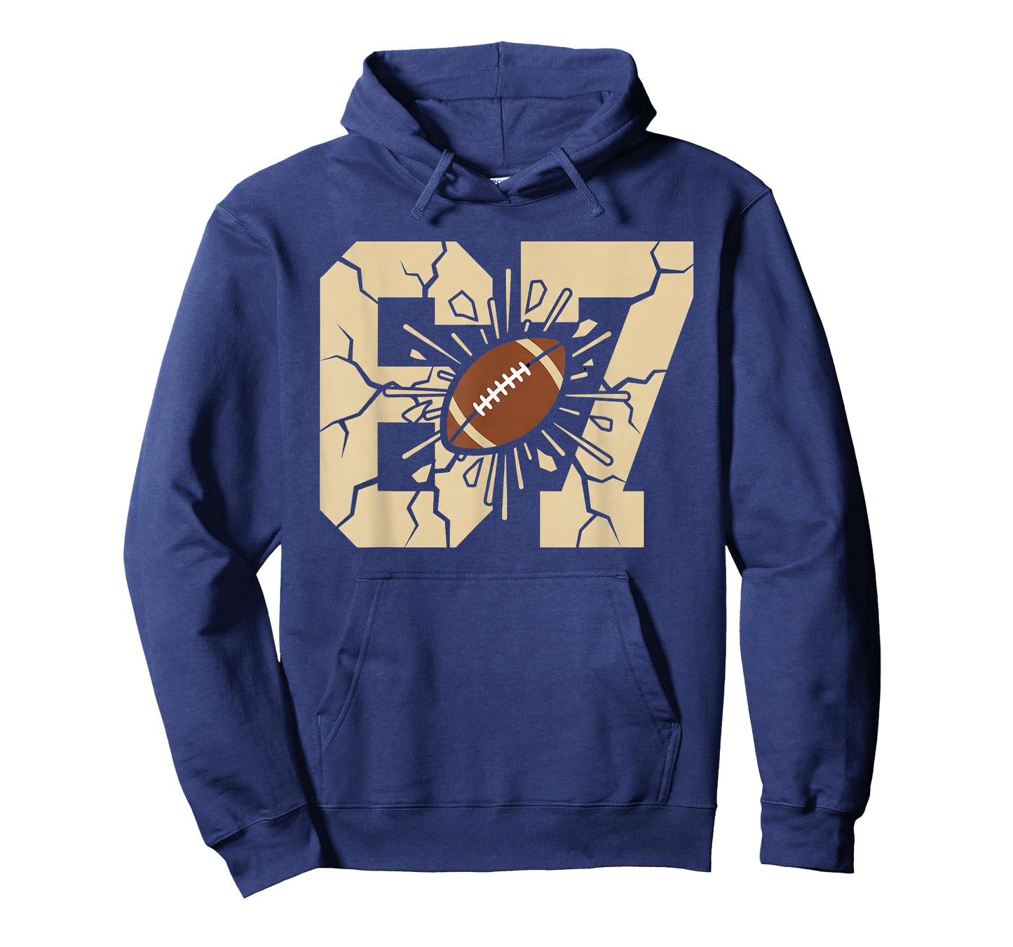 67 Football Six Seven 6 7 Meme - Funny 6-7 Drip American T-Shirt
