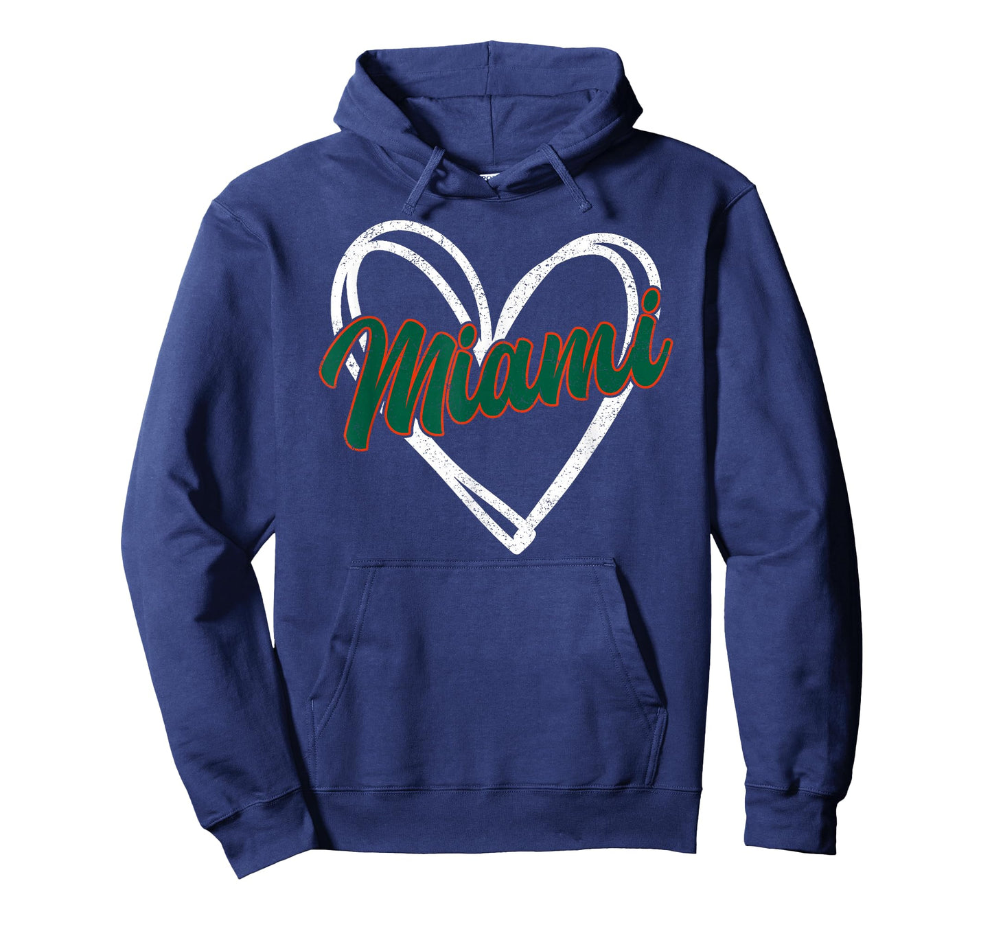Miami Heart Vintage Men Women Kid T-Shirt