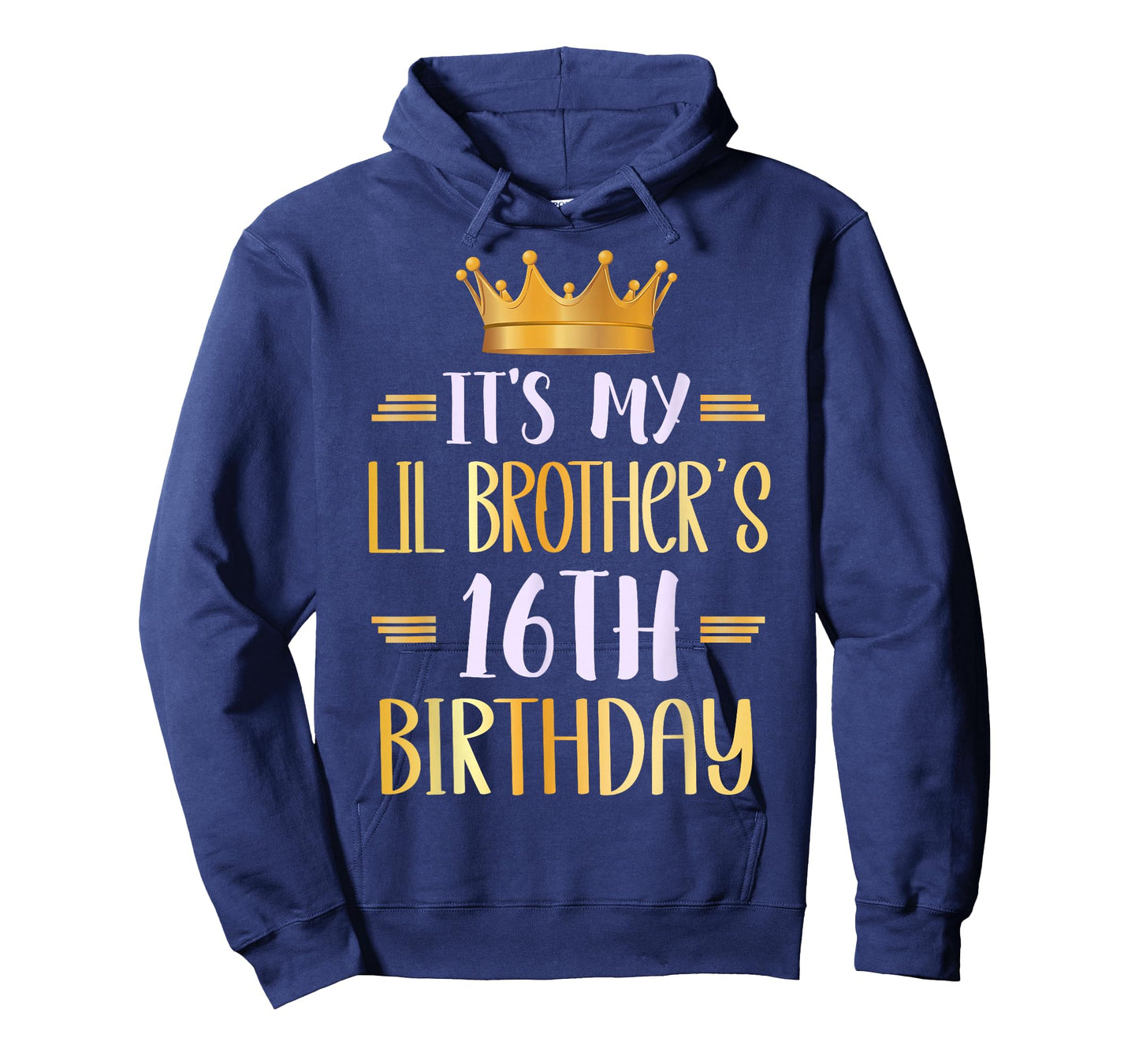 It's My Lil Brother's 16th Birthday Happy 16 Years Old T-Shirt