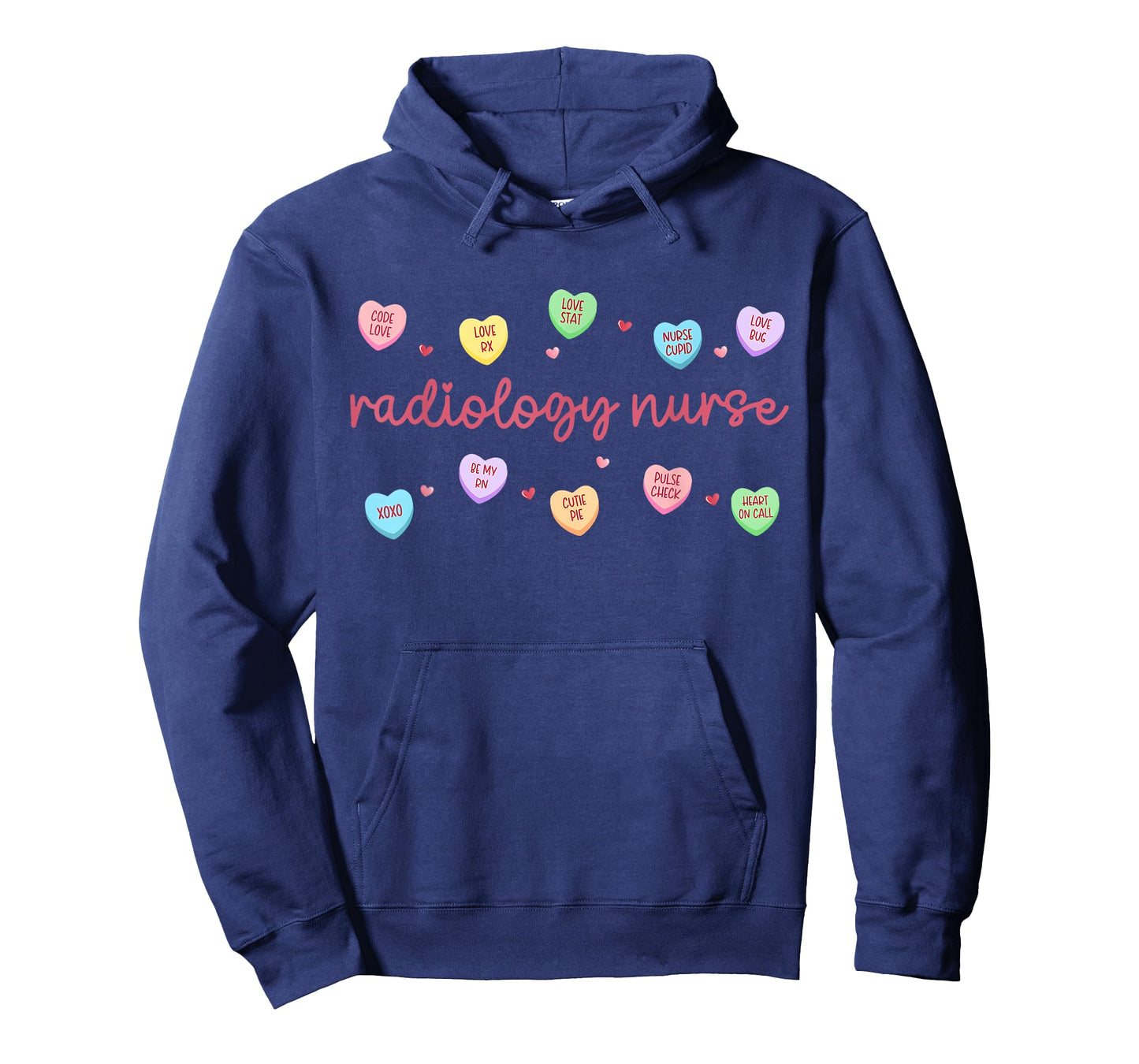 Radiology Nurse Valentine Conversation Heart CT Technologist T-Shirt