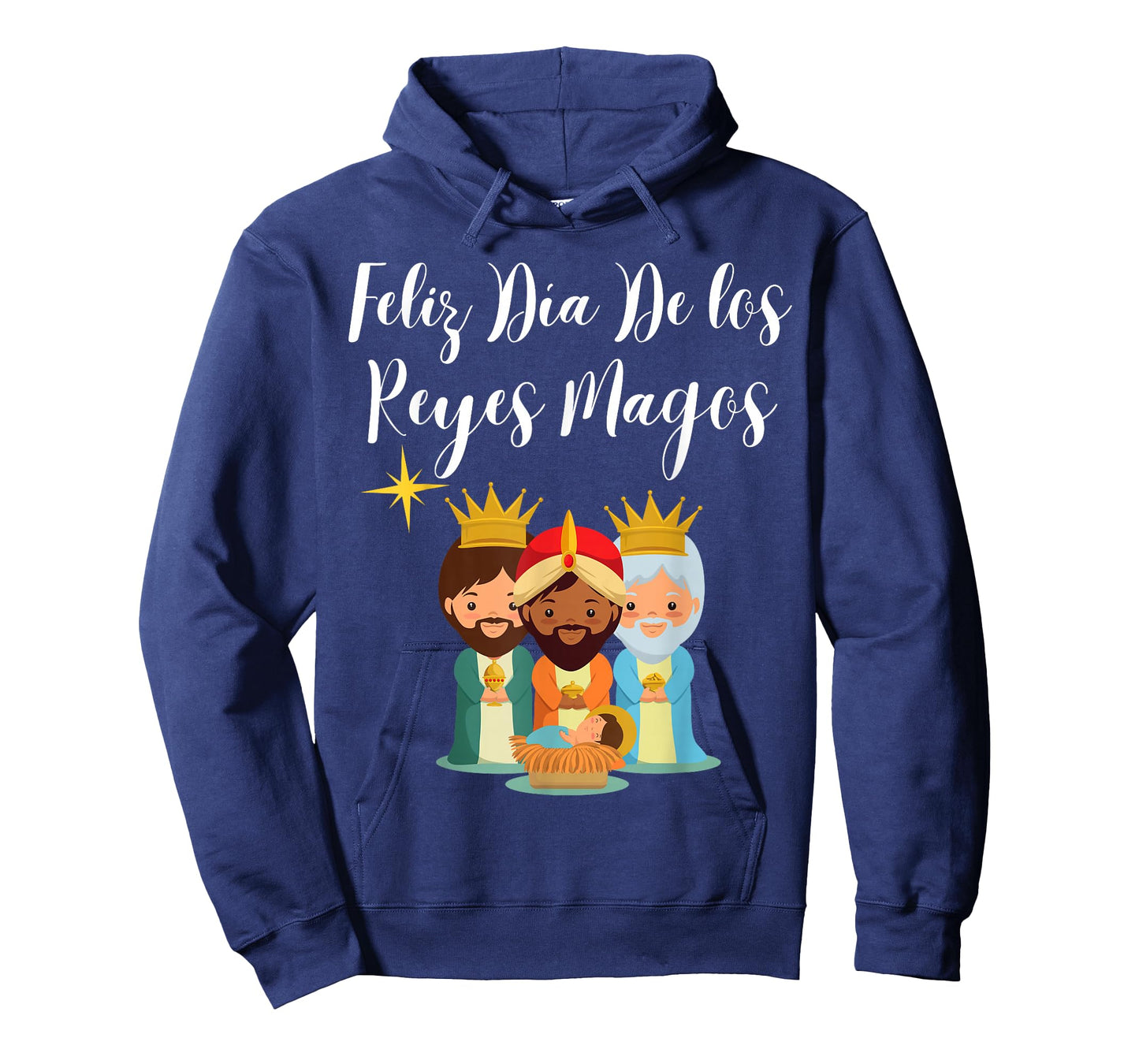 Feliz Dia De Reyes Three Wise Kings Day Epiphany Feliz Navid T-Shirt