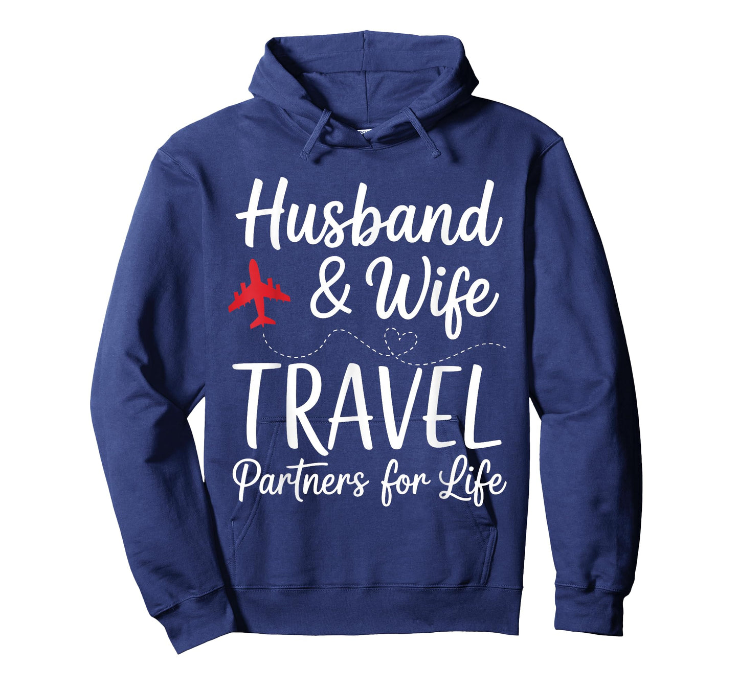 Couple Matching Husband and Wife Travel Partners for Life T-Shirt