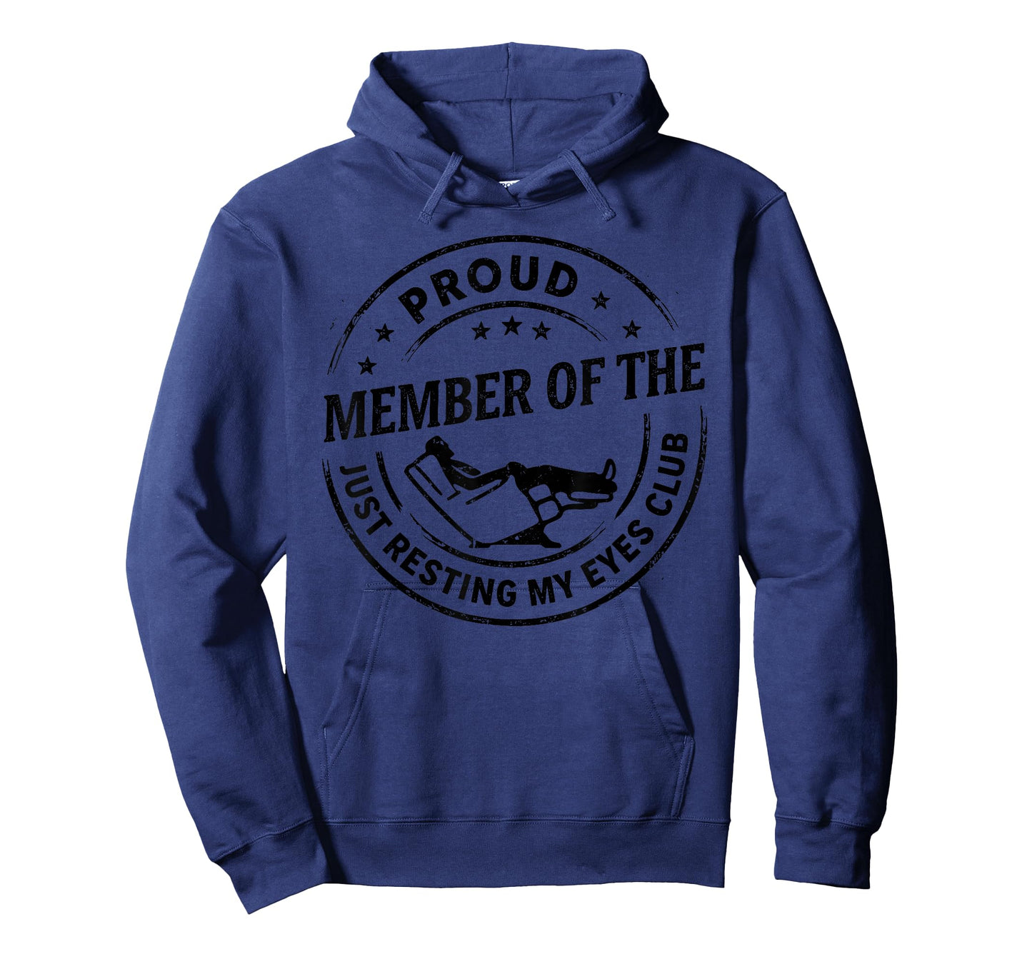Proud Member of The Just Resting My Eyes Club Dad Retirement T-Shirt