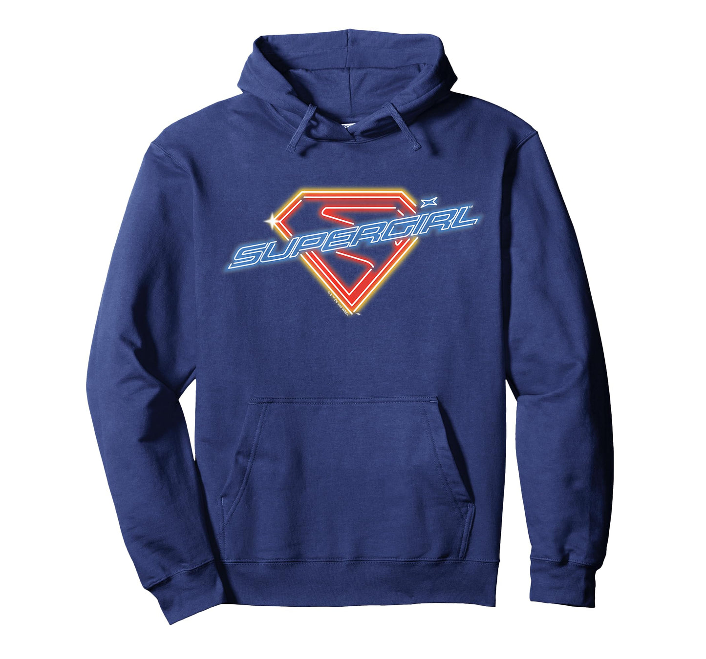 Supergirl 2026 Neon Glow Shield T-Shirt