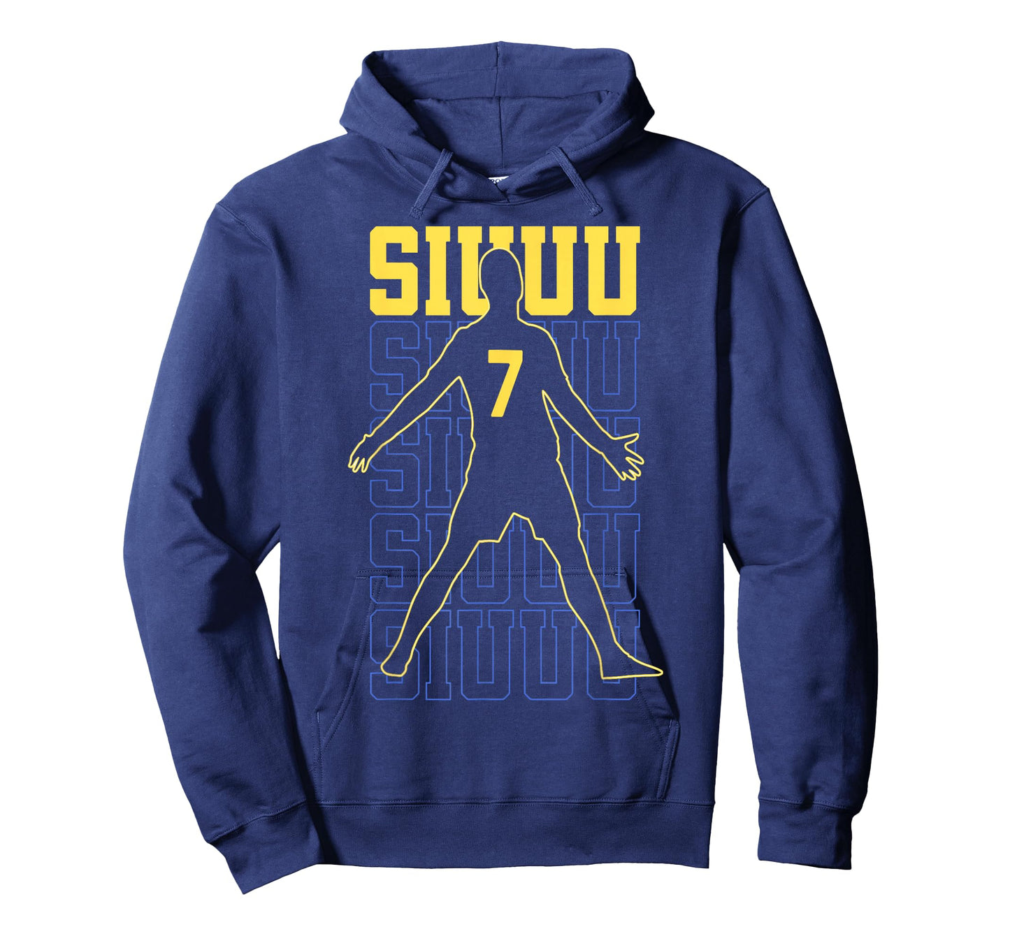 Siuuuu Funny Soccer Present for Soccer Lovers Fans Kids Boys T-Shirt