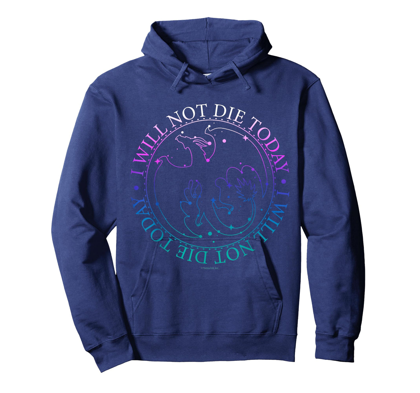Fourth Wing I Will Not Die Today Star Gradient T-Shirt
