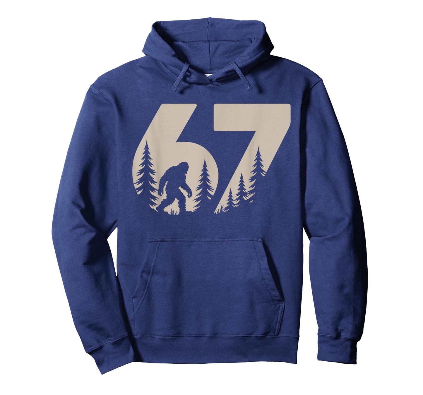 67 Funny Six Seven Meme Bigfoot Gen Alpha Slang Teacher T-Shirt