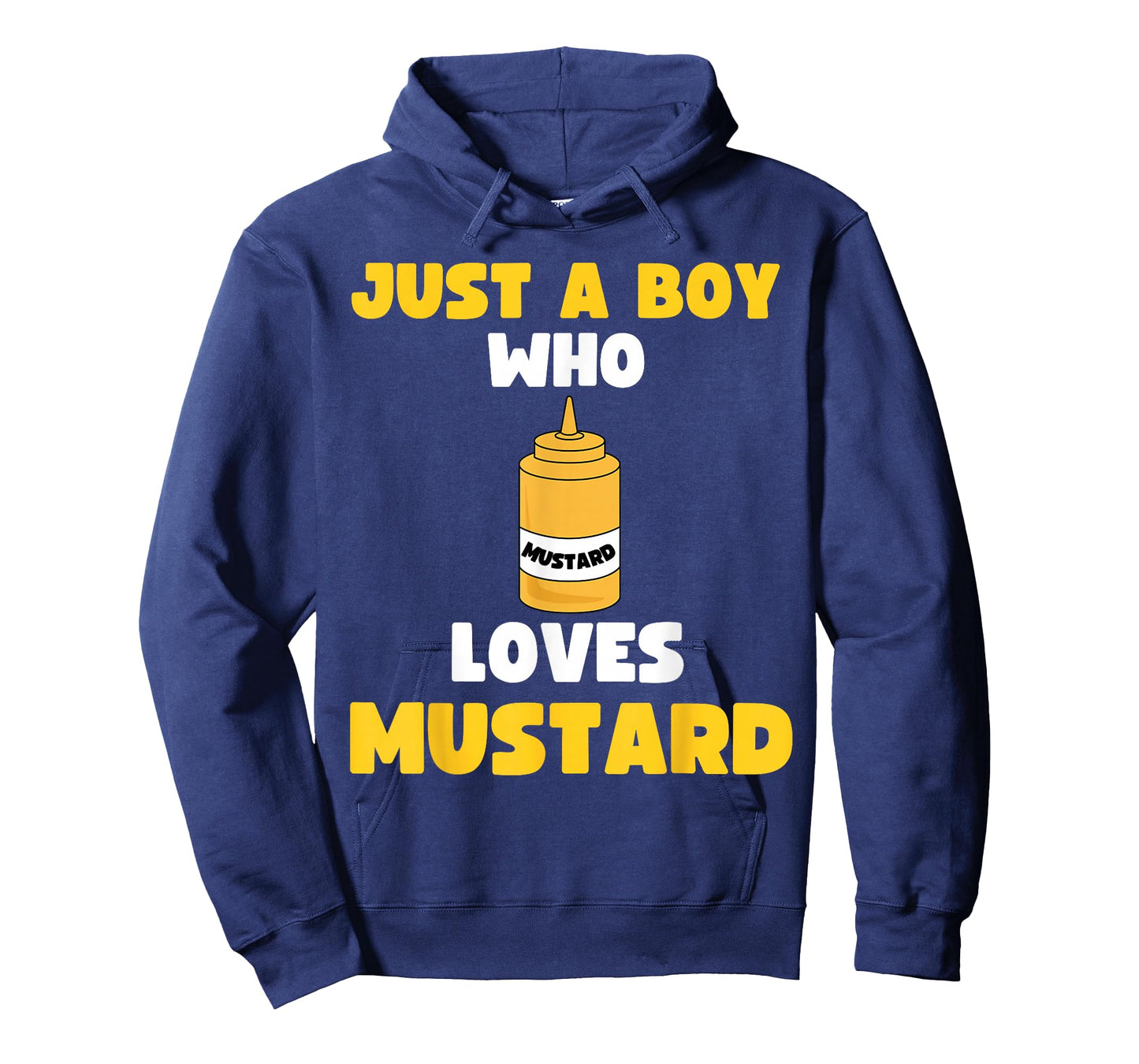 Just A Boy Who Loves Mustard Hot Dog Food Kids Toddler 5T 4T T-Shirt