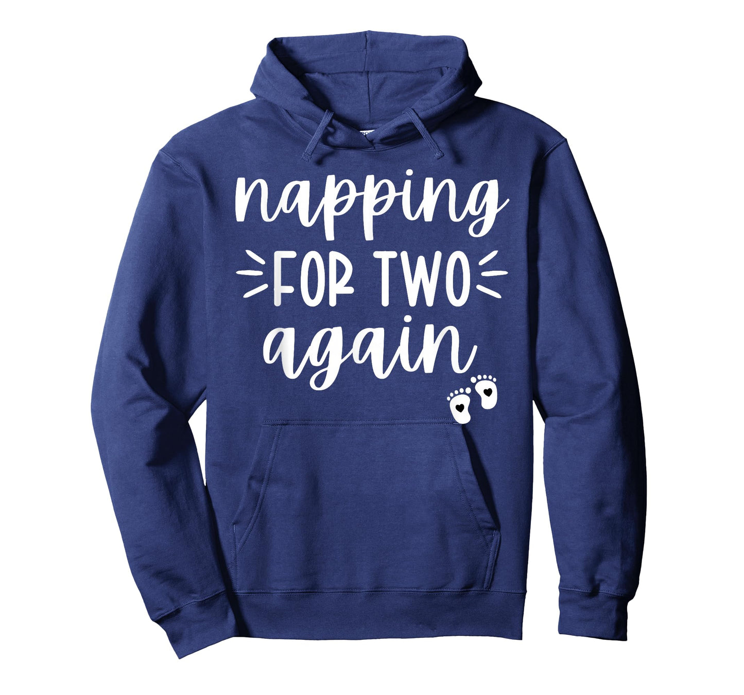 Napping for Two Again 2nd Pregnancy Announcement Mommy Baby T-Shirt